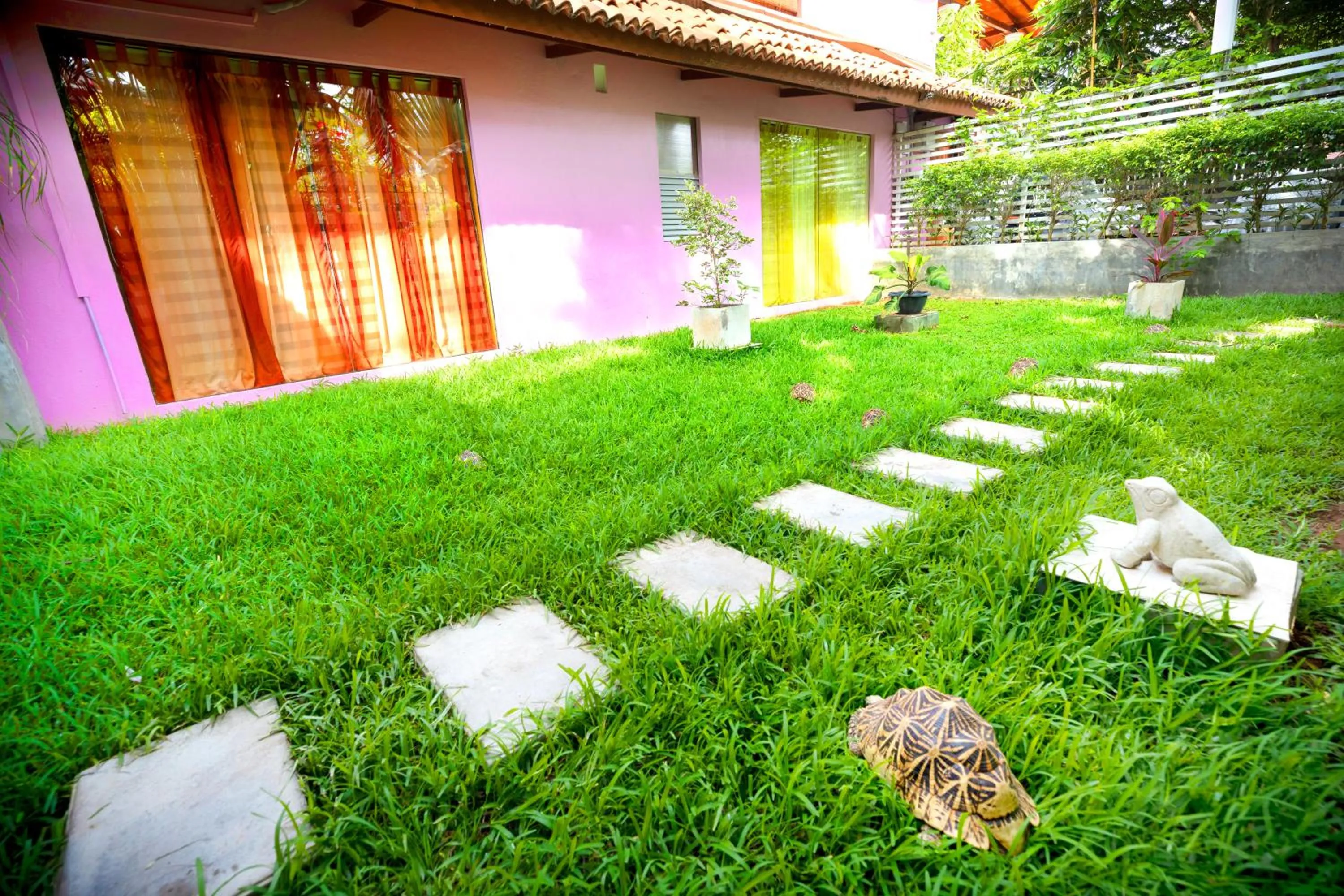 Garden in Dickman Resort "The Boutique Hotel"