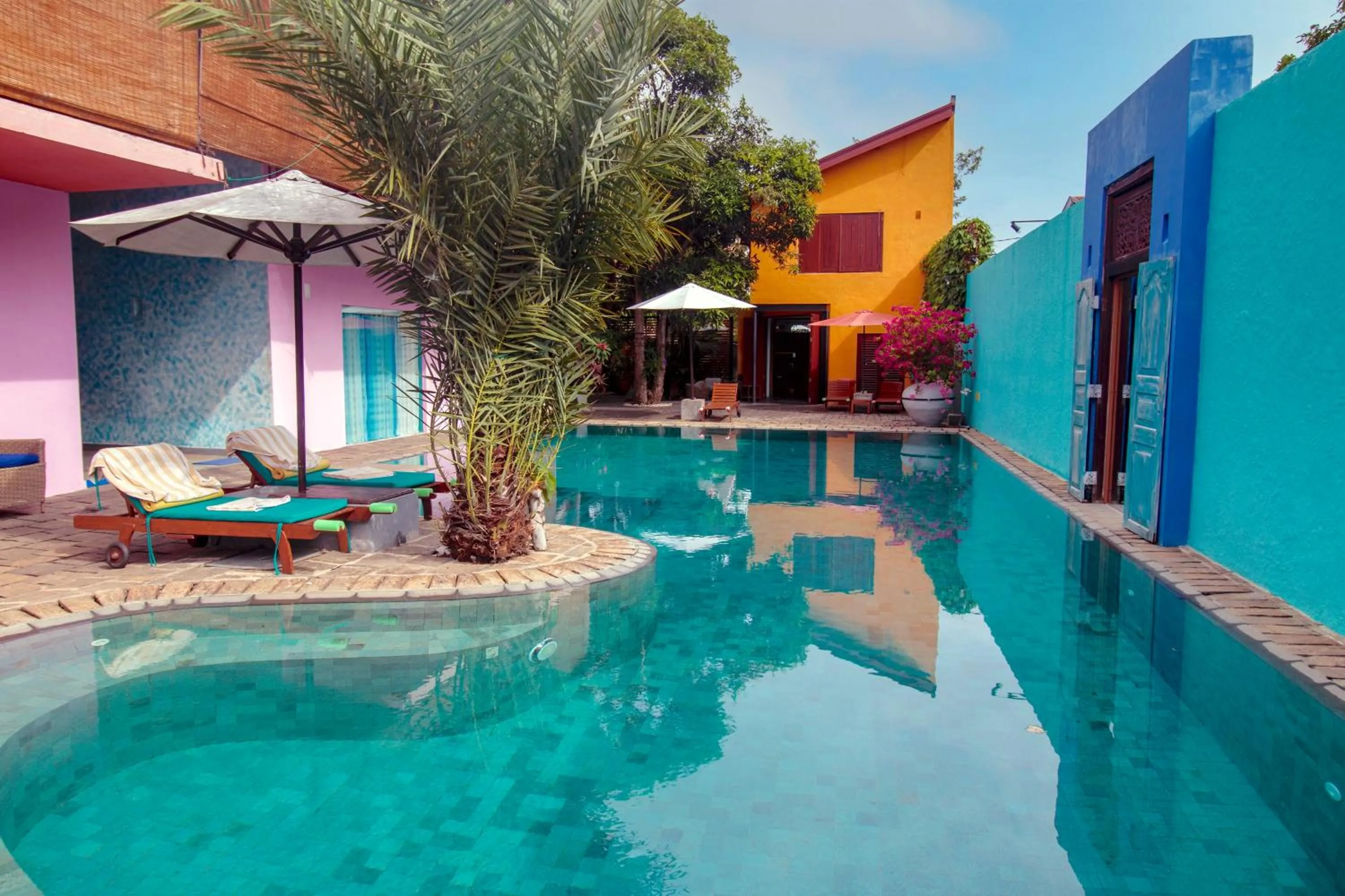 Swimming pool in Dickman Resort "The Boutique Hotel"