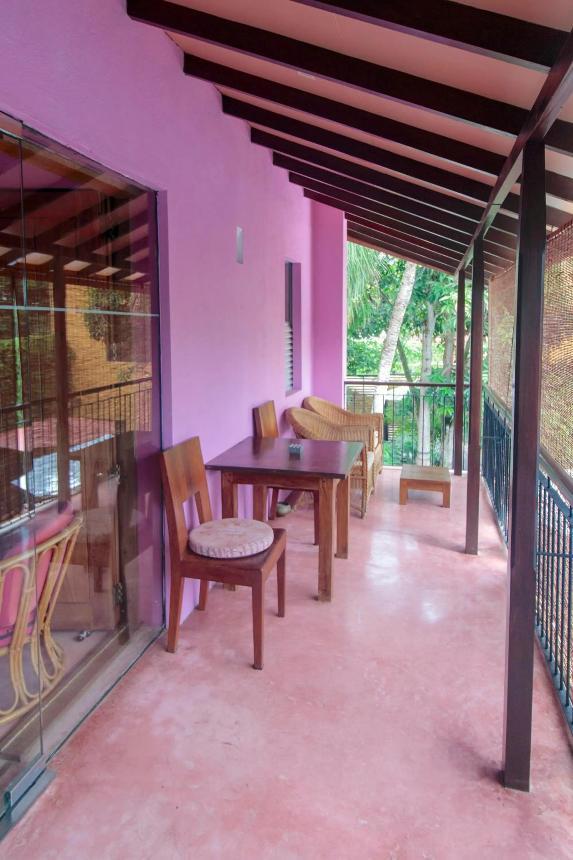 Balcony/Terrace in Dickman Resort "The Boutique Hotel"