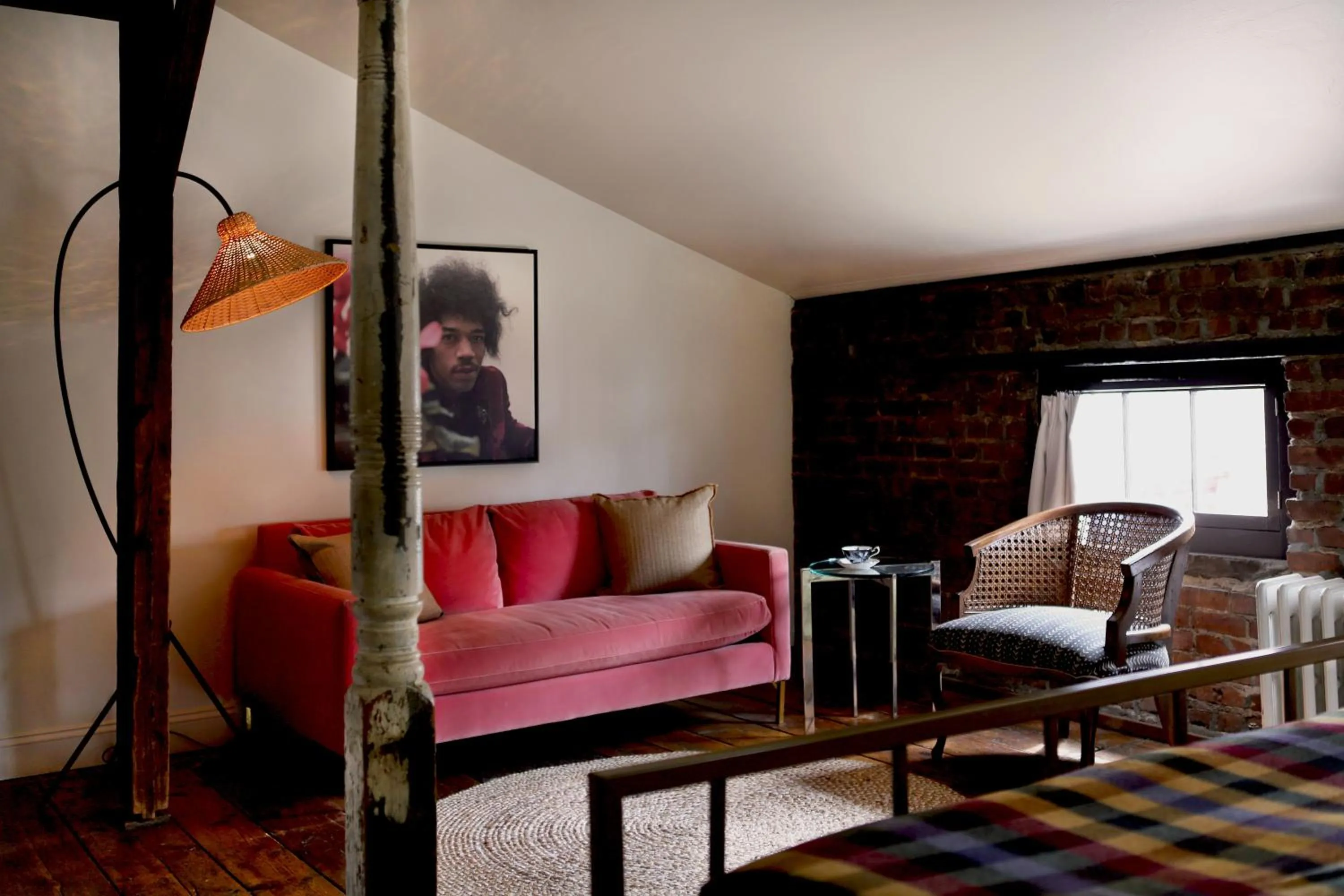 Bedroom in KIngston Carriage House