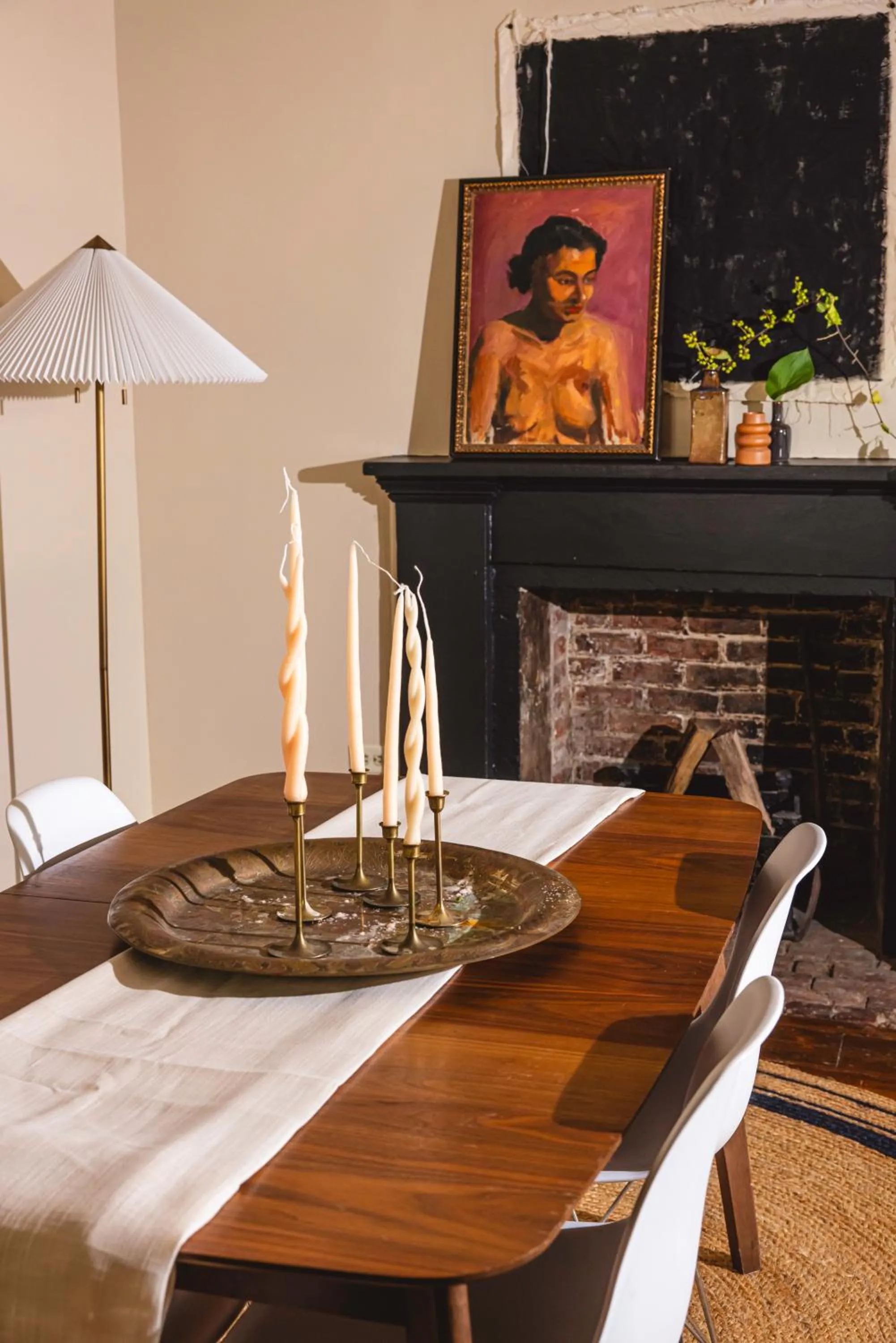 Dining area in KIngston Carriage House