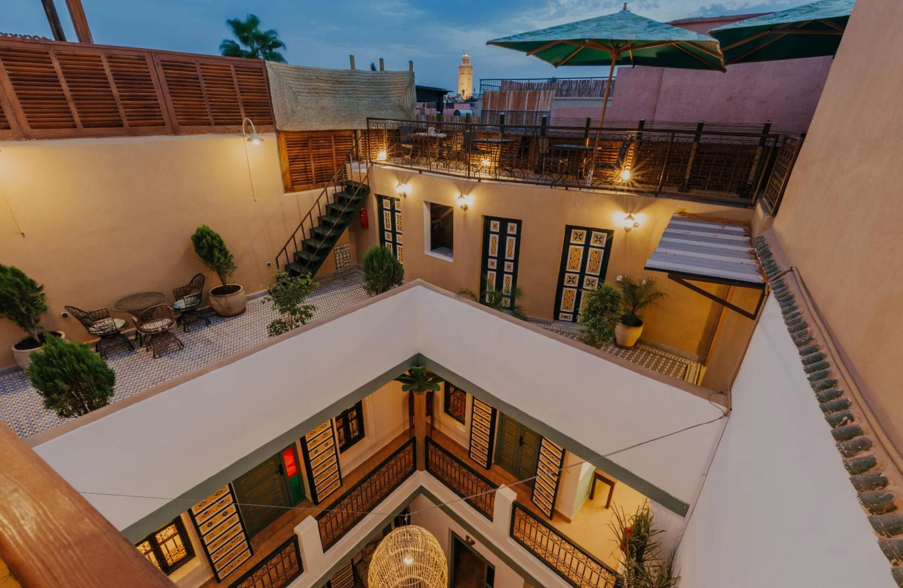 Patio in The Little Hara