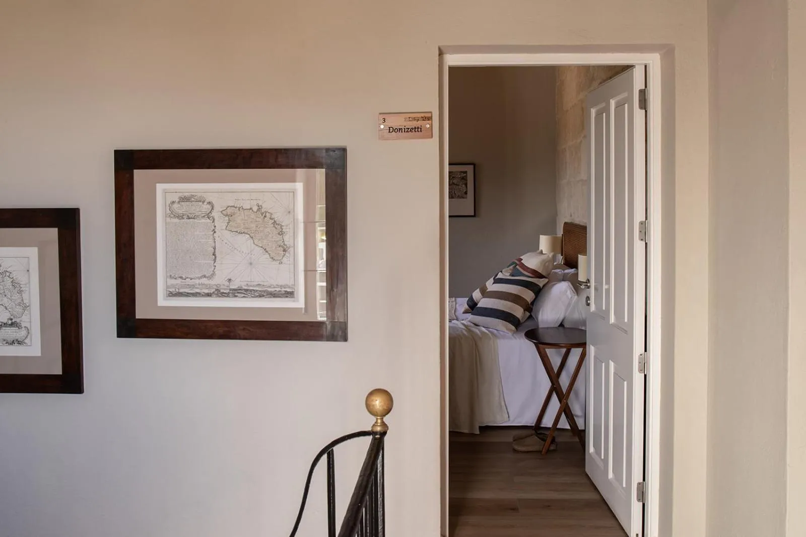 Bed in Binissaida Boutique Hotel