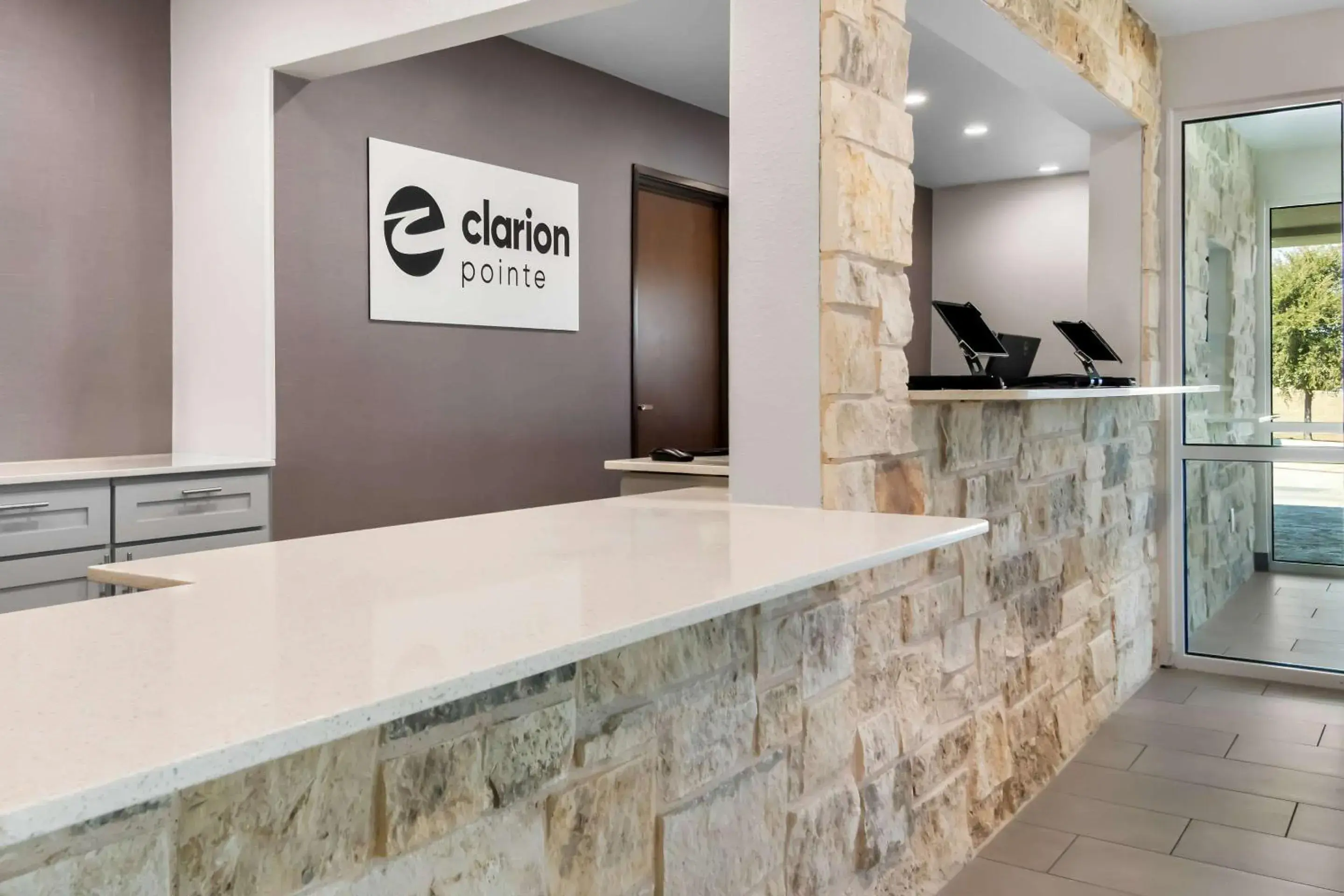 Lobby or reception in Clarion Pointe Lobby or reception in Clarion Pointe