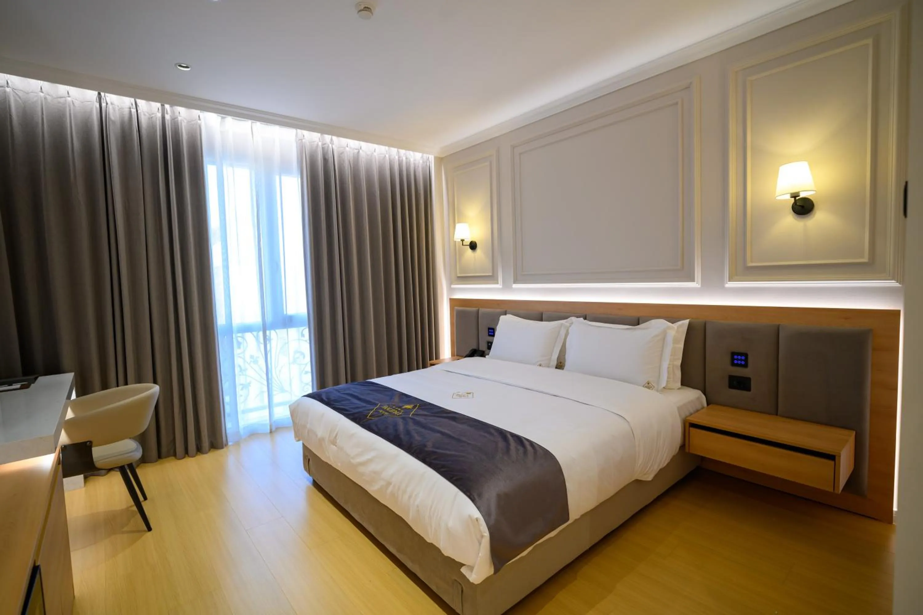 Bed in Holiday Hotel