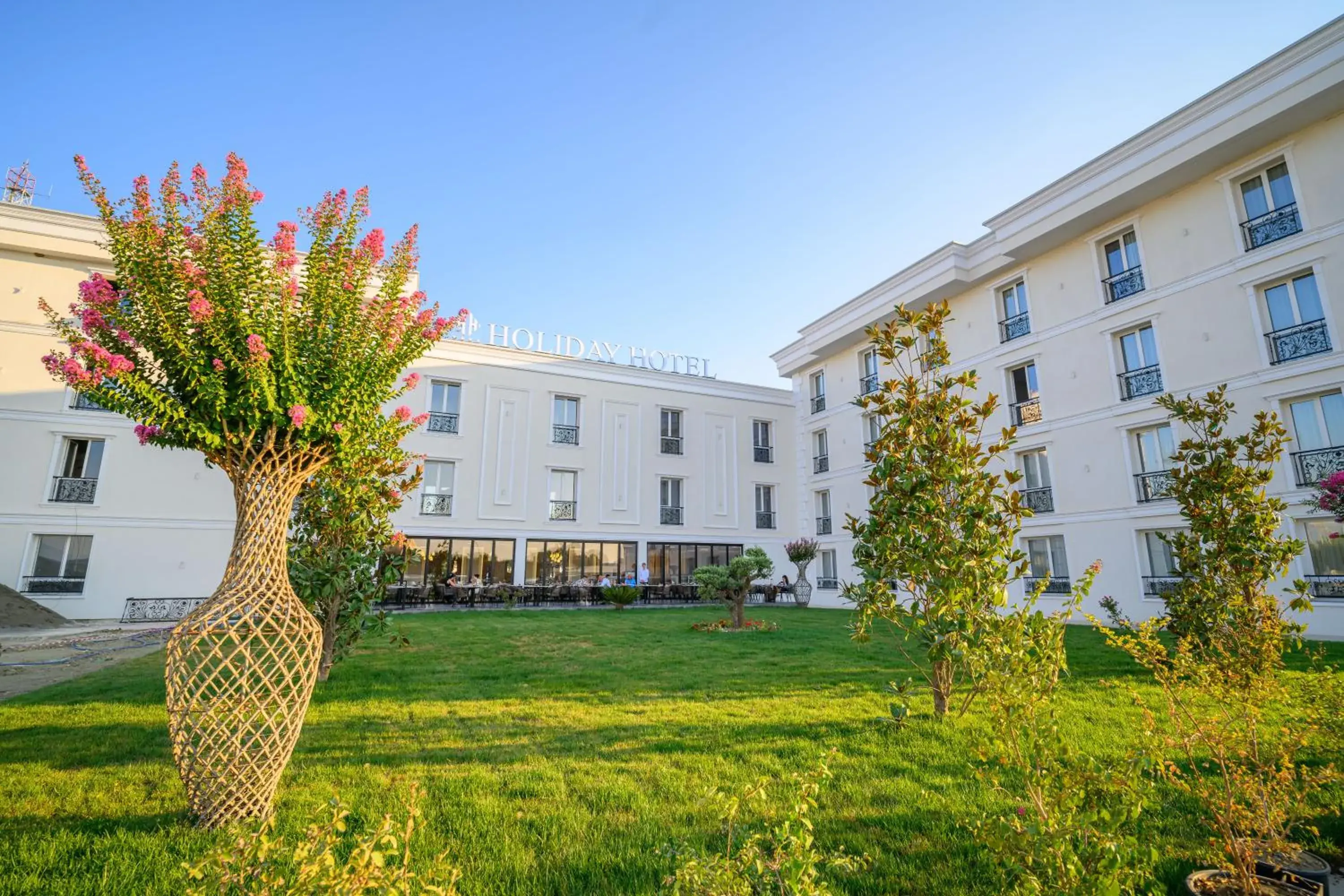 Garden view in Holiday Hotel Garden view in Holiday Hotel