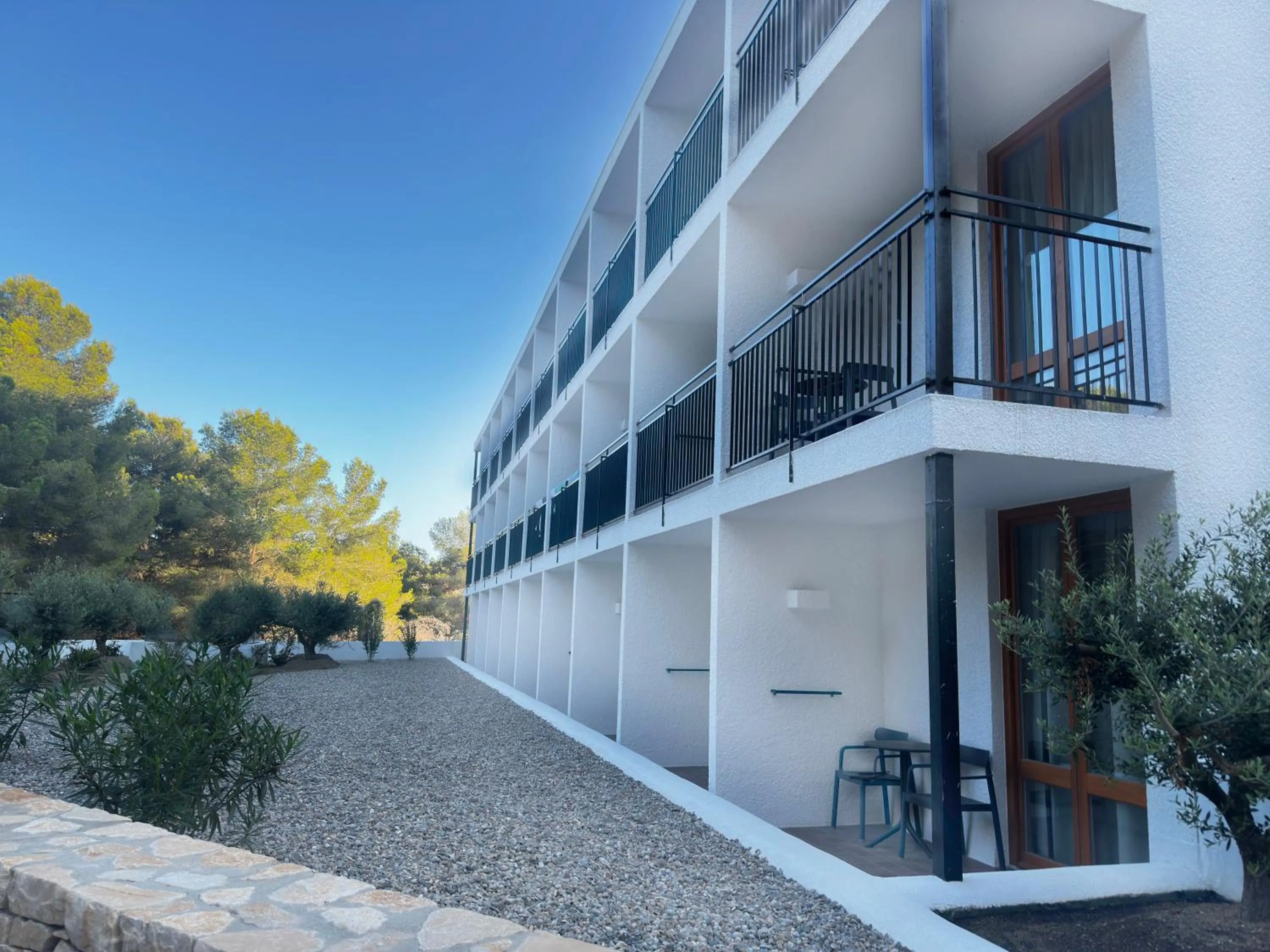 Facade/entrance in Hotel SunClub CalaVinya - Adults Recommended