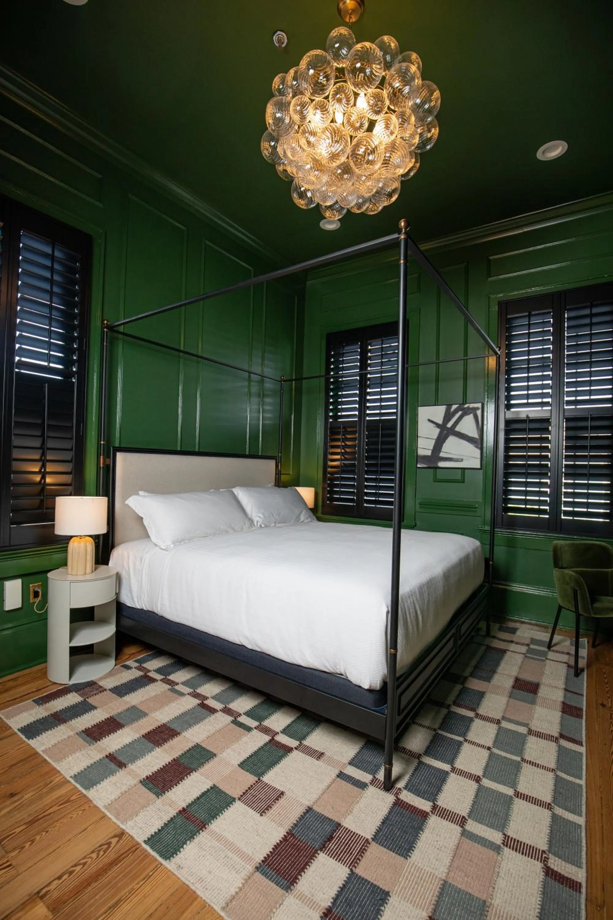 Bed in Blackbird Hotel