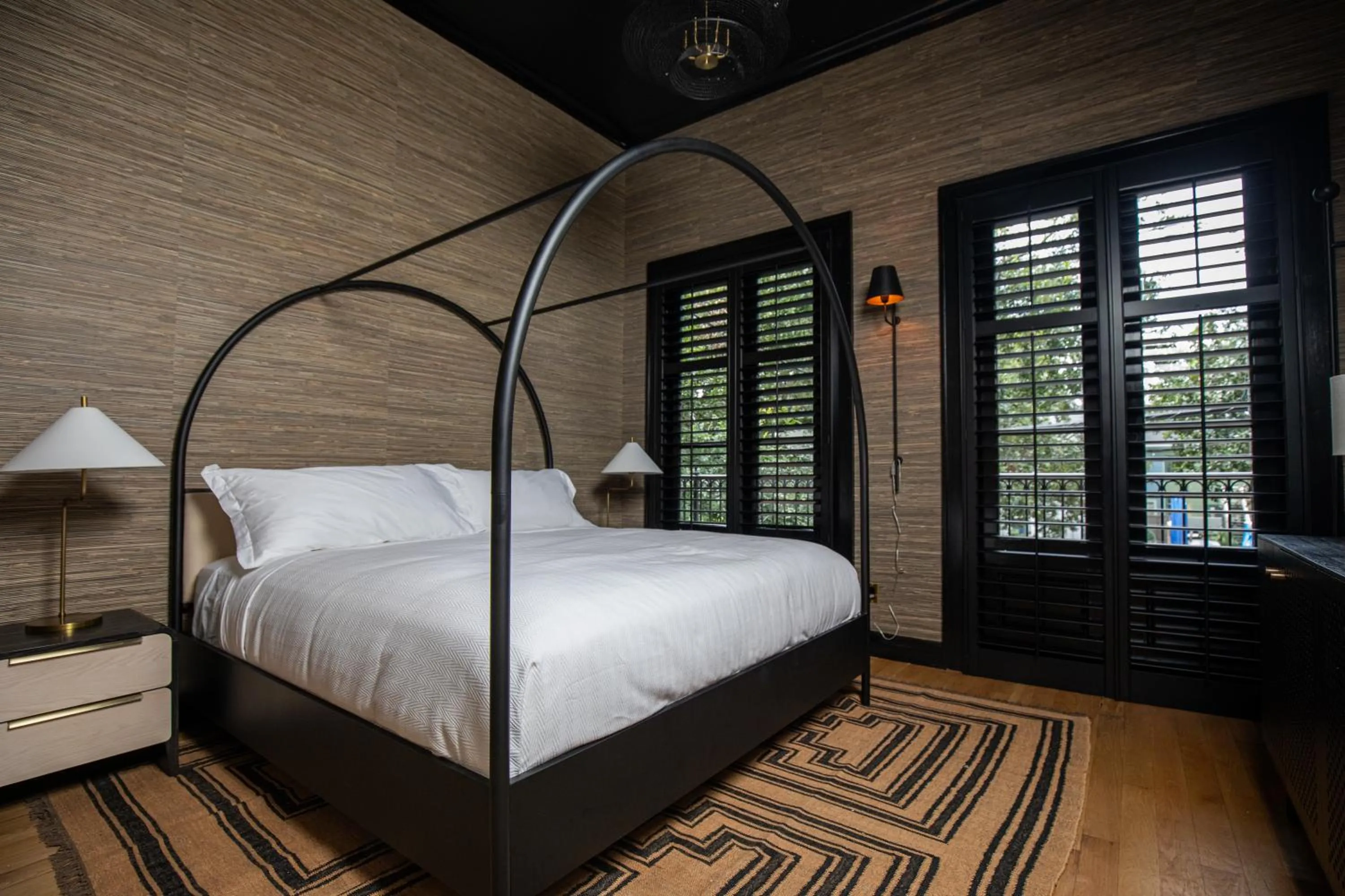 Bed in Blackbird Hotel