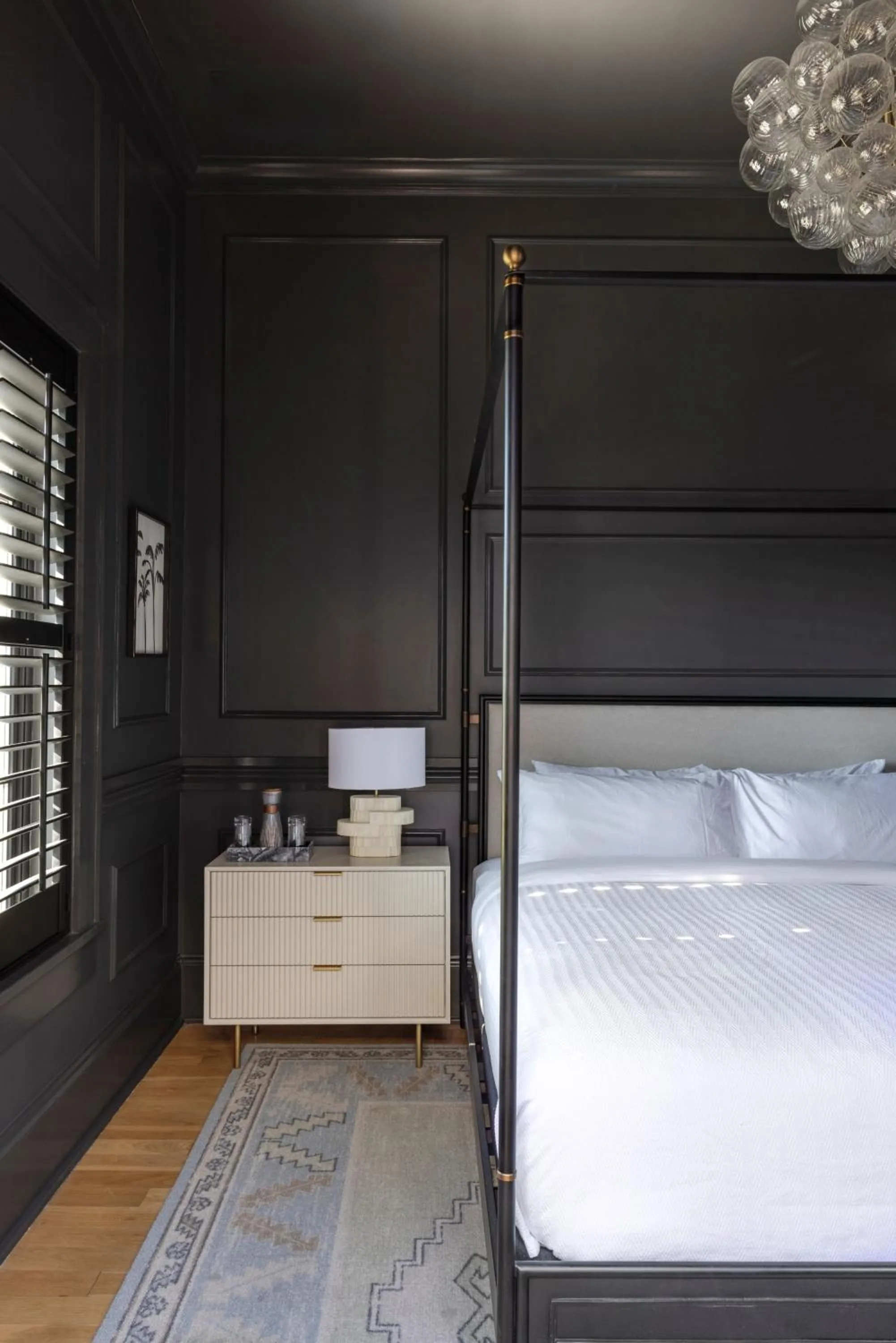 Bed in Blackbird Hotel