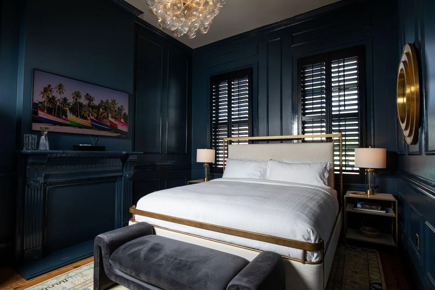 Bed in Blackbird Hotel