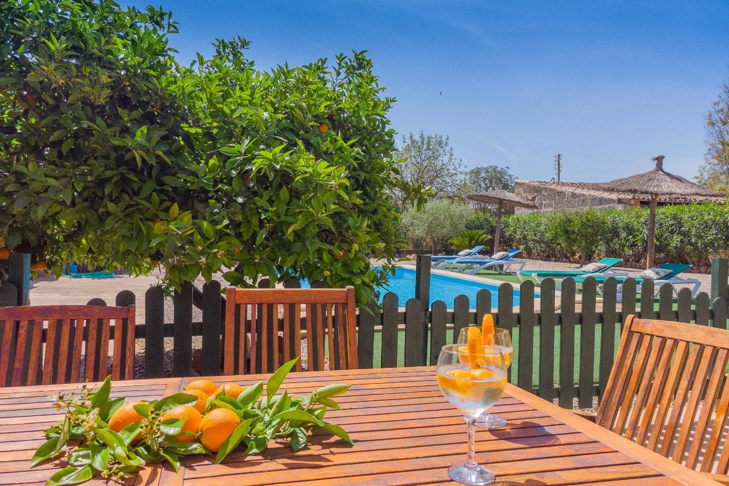Swimming pool in Finca Son Rengo