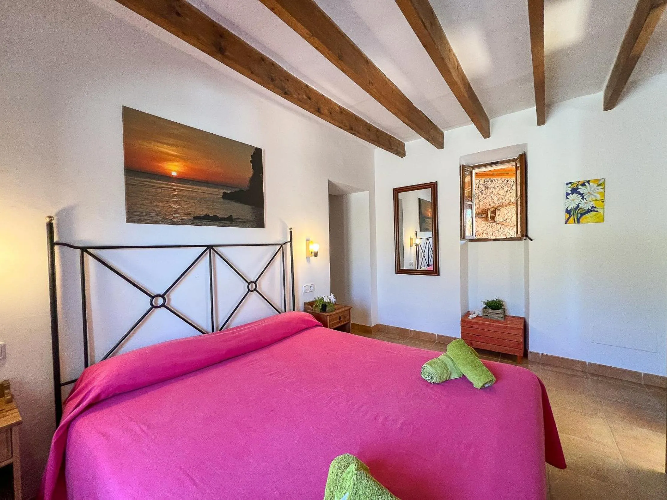 Bed in Finca Son Rengo
