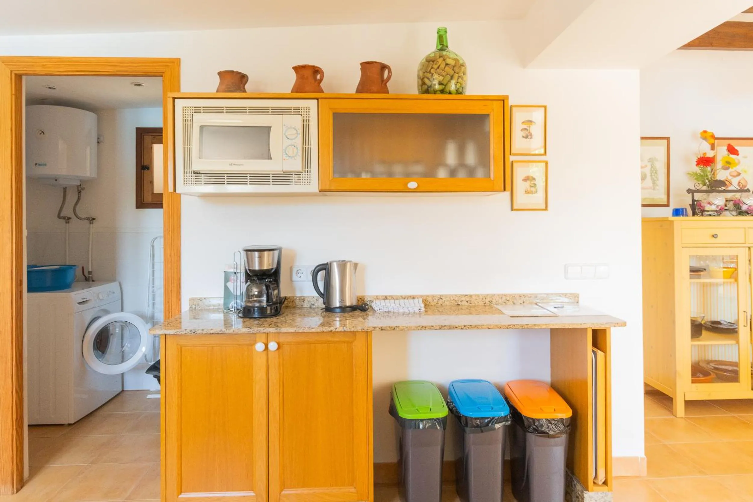 Kitchen or kitchenette in Finca Son Rengo