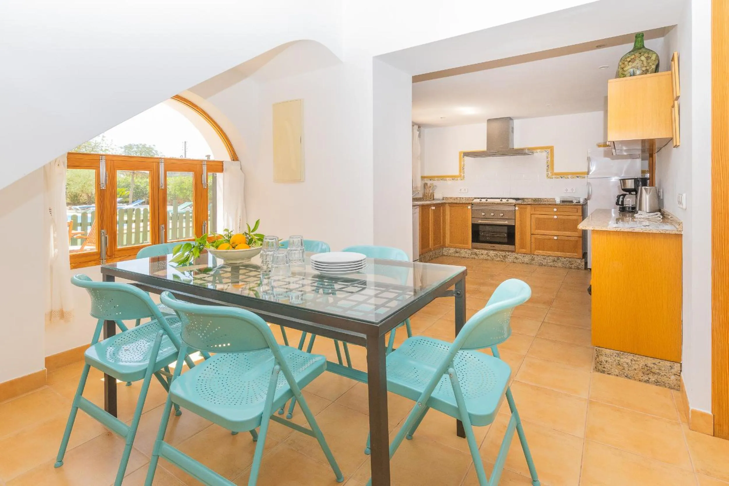 Dining area in Finca Son Rengo