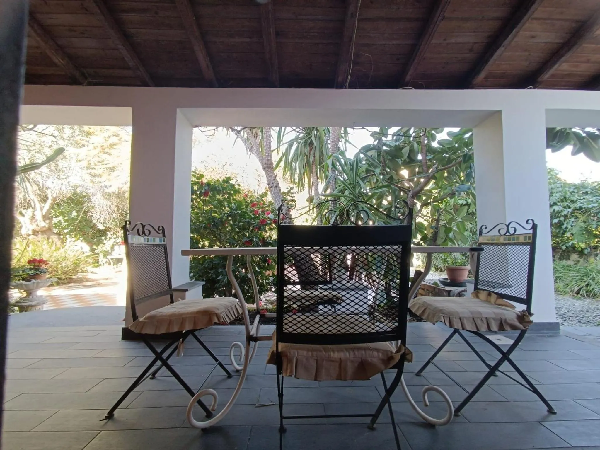 Balcony/Terrace in B&B Villa Lidia