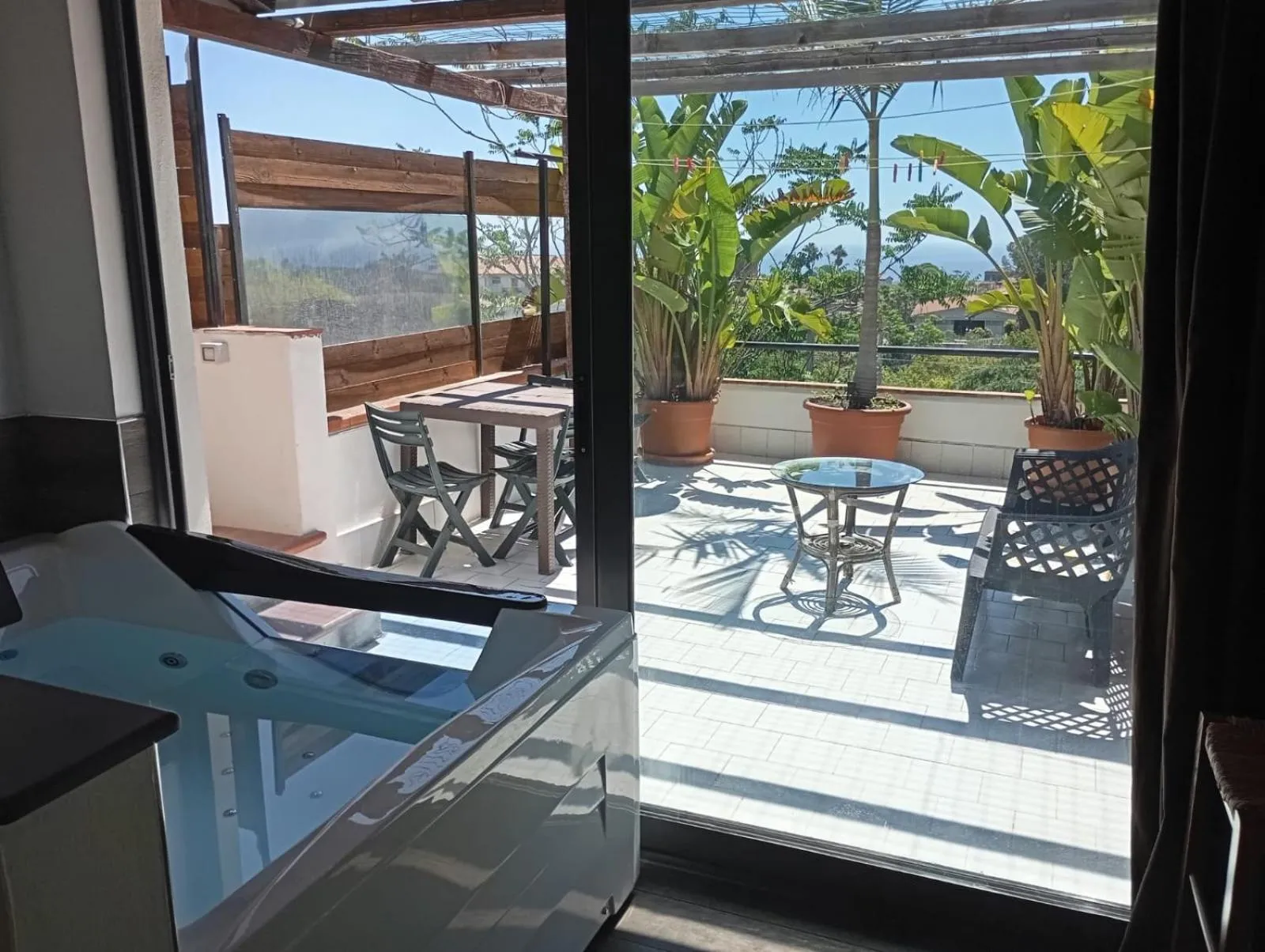 Balcony/Terrace in B&B Villa Lidia