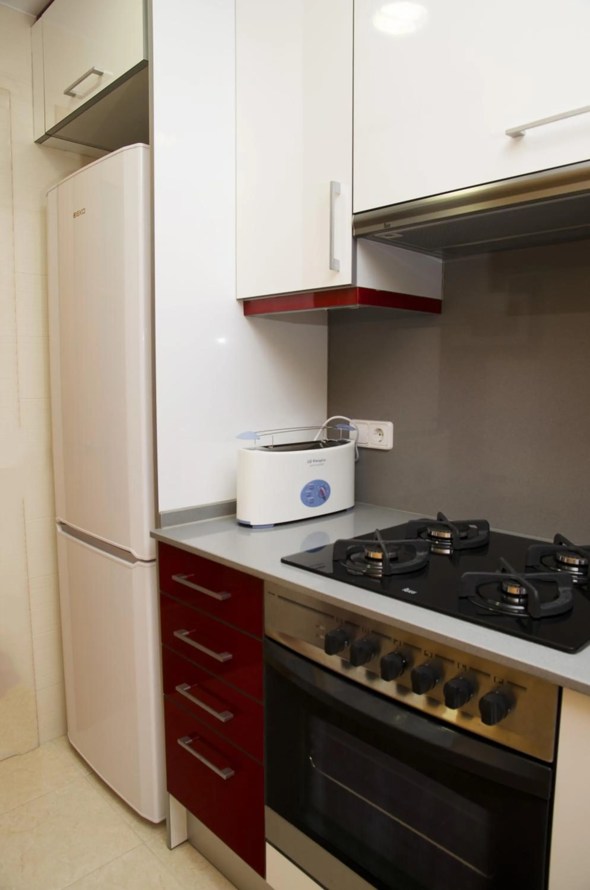 Kitchen or kitchenette in Apartamentos Navas 2