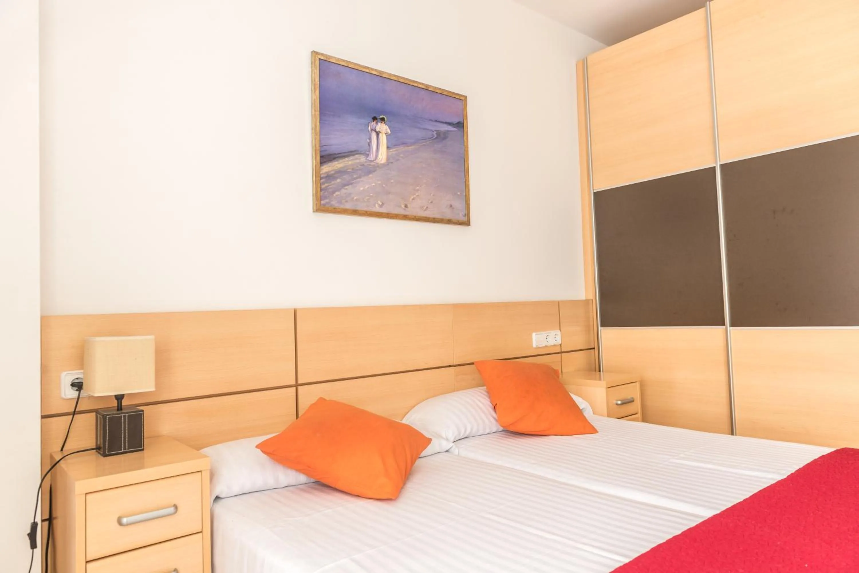 Bed in Apartamentos Navas 2