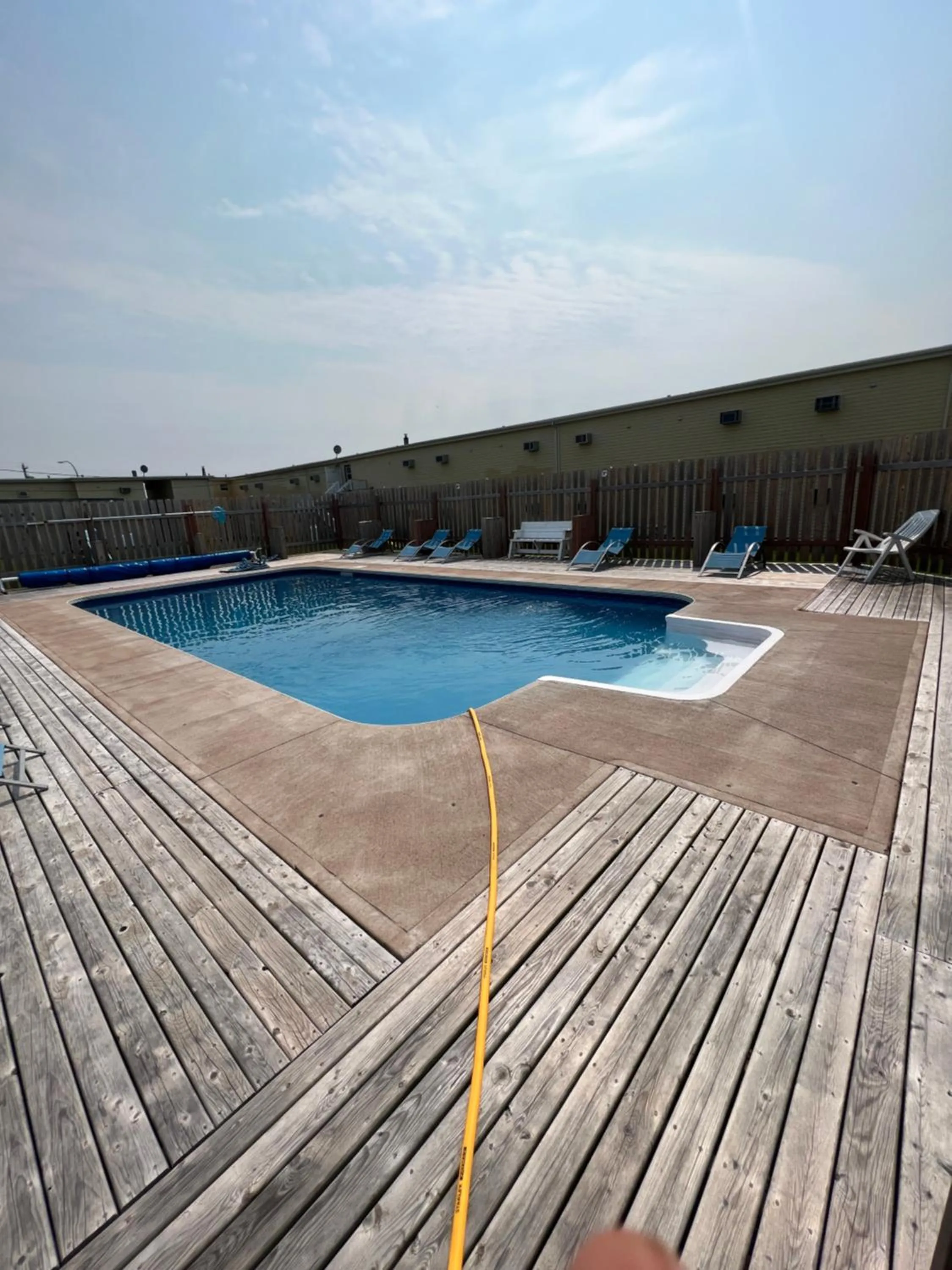 Swimming pool in The Cavendish Motel