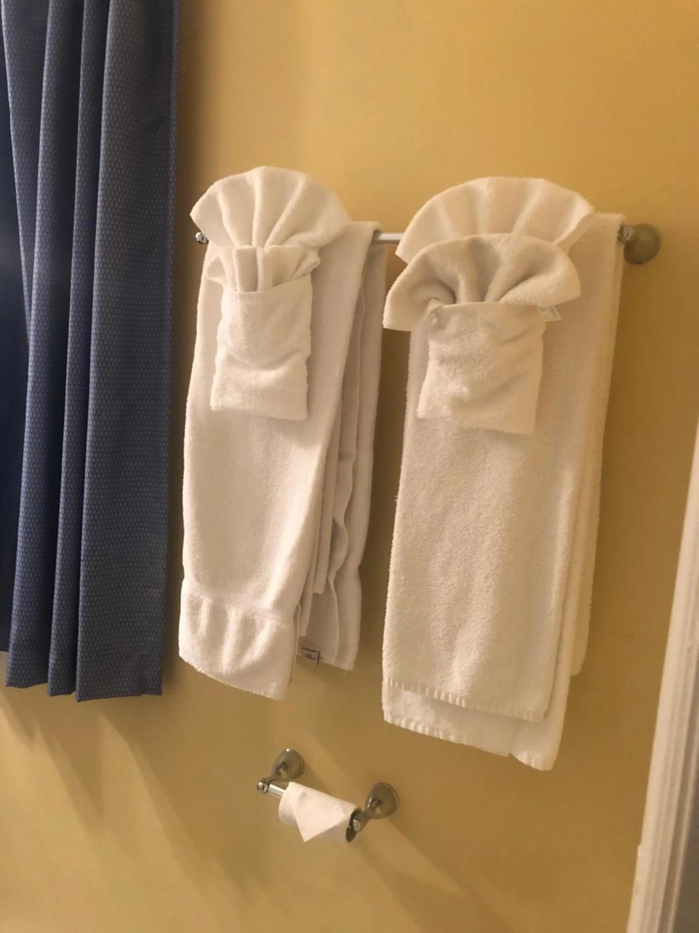 towels in The Cavendish Motel