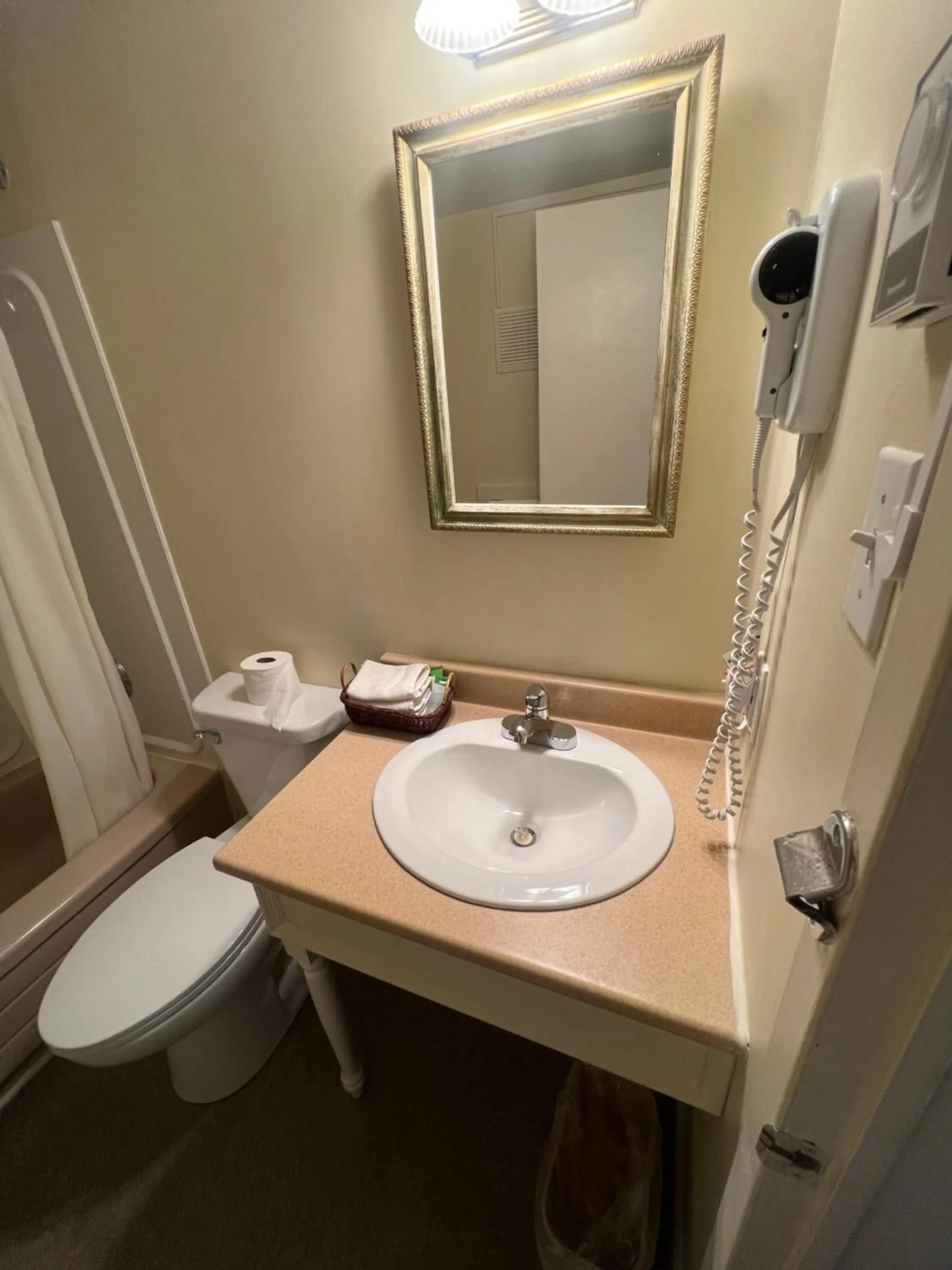 Toilet in The Cavendish Motel