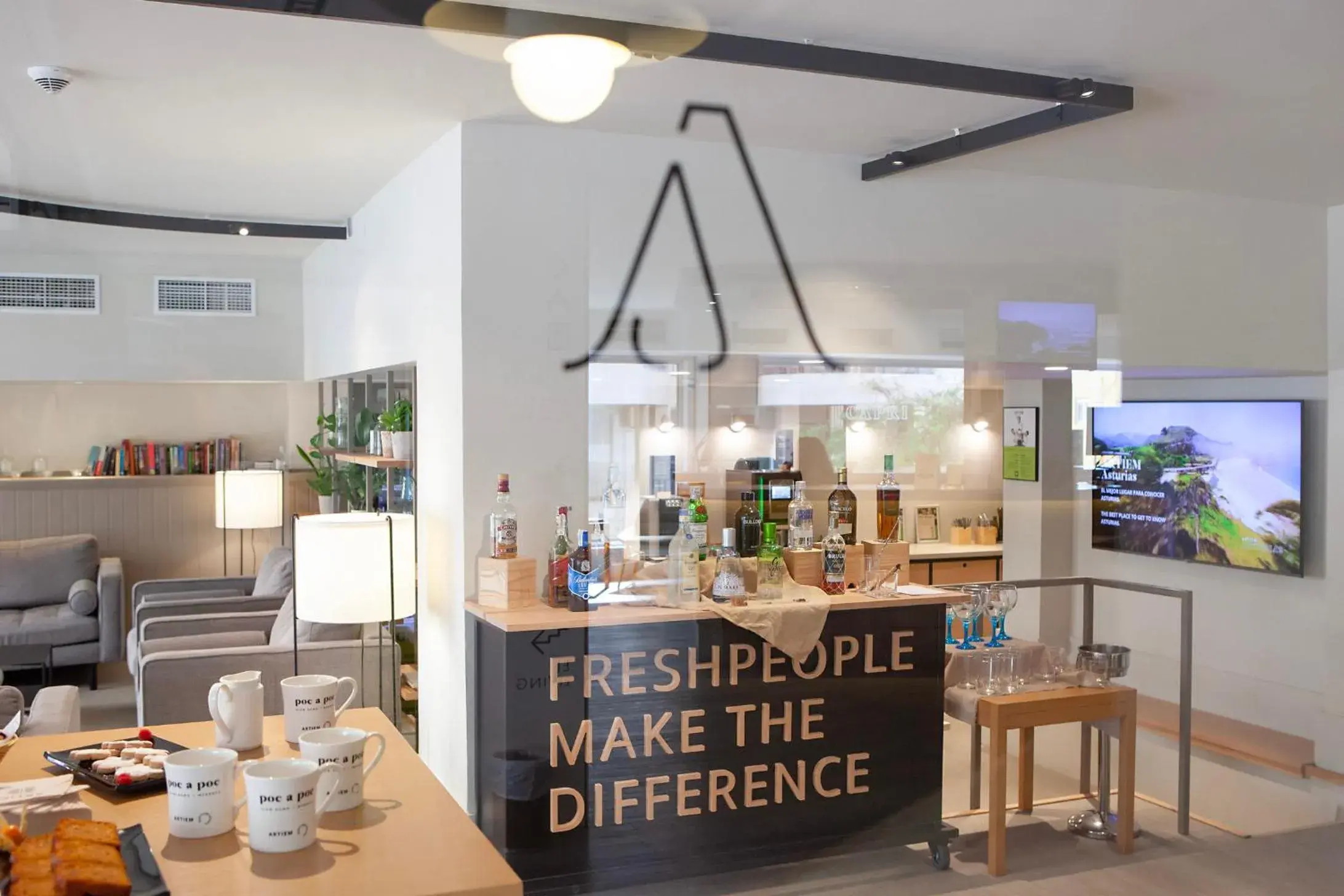 Living room in ARTIEM Capri Living room in ARTIEM Capri