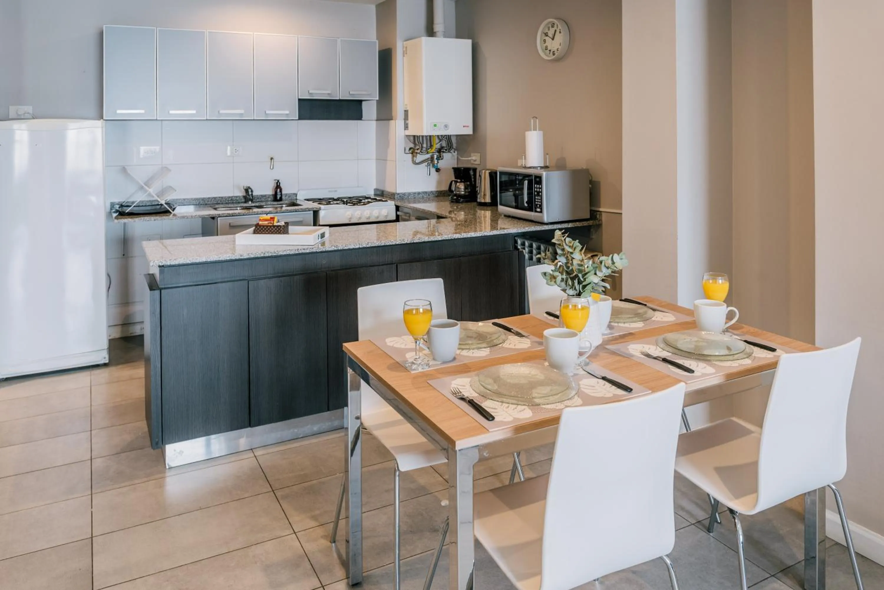 Dining area in La Vela