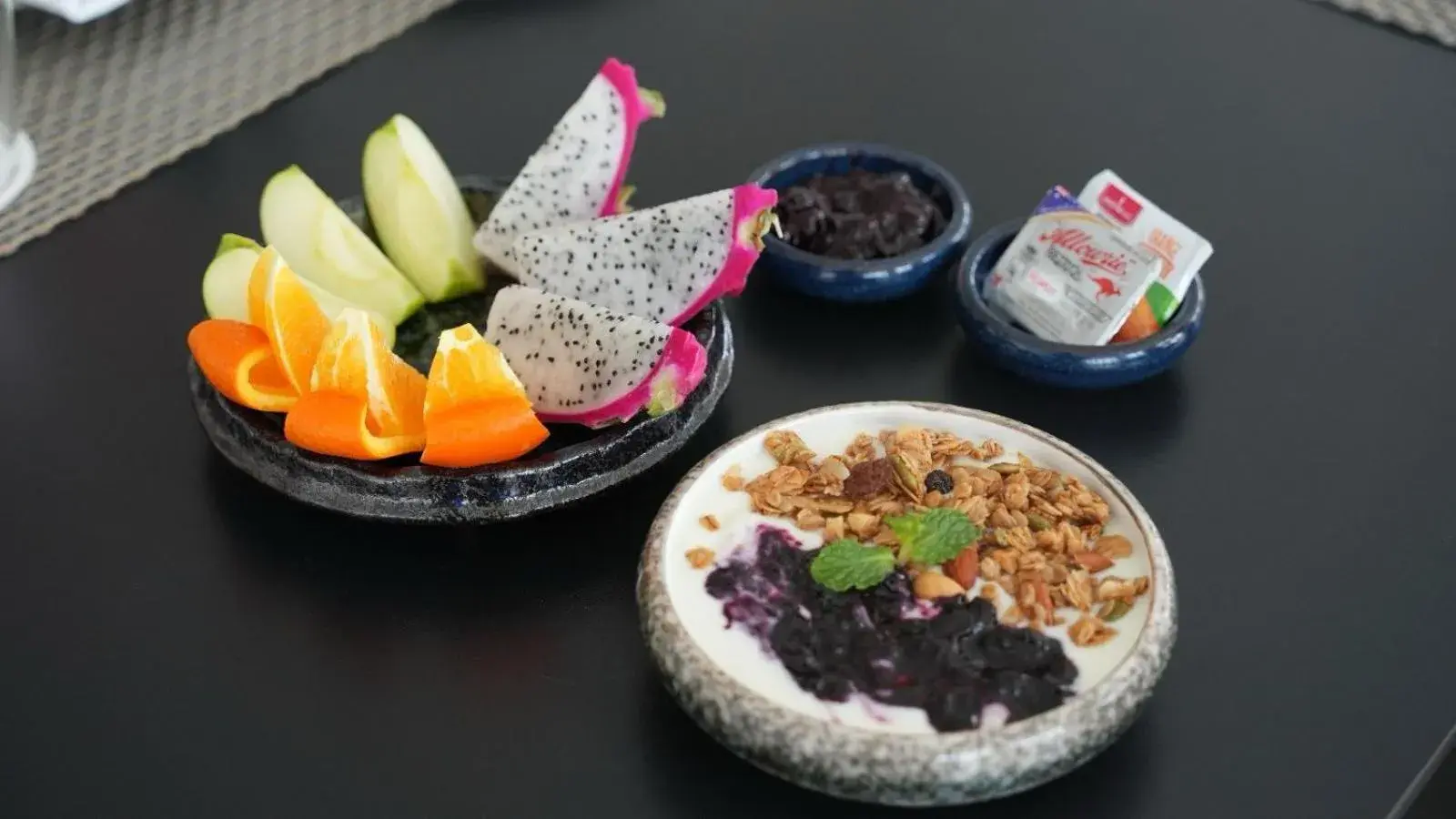 Continental breakfast in One Riviera Hotel and Residences Continental breakfast in One Riviera Hotel and Residences