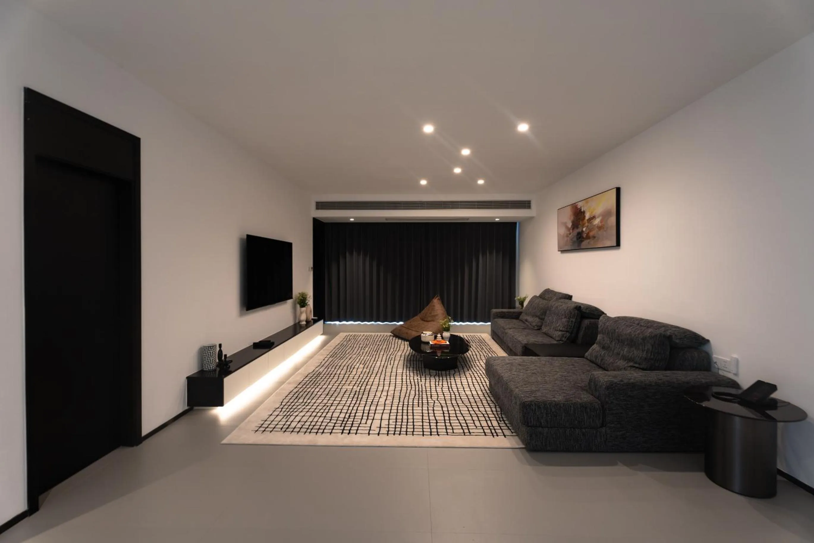 Seating area in One Riviera Hotel and Residences