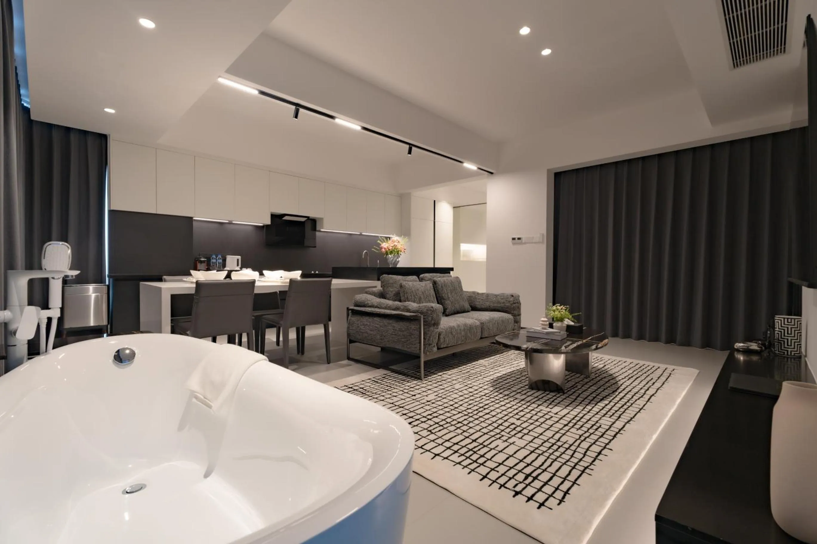 Living room in One Riviera Hotel and Residences