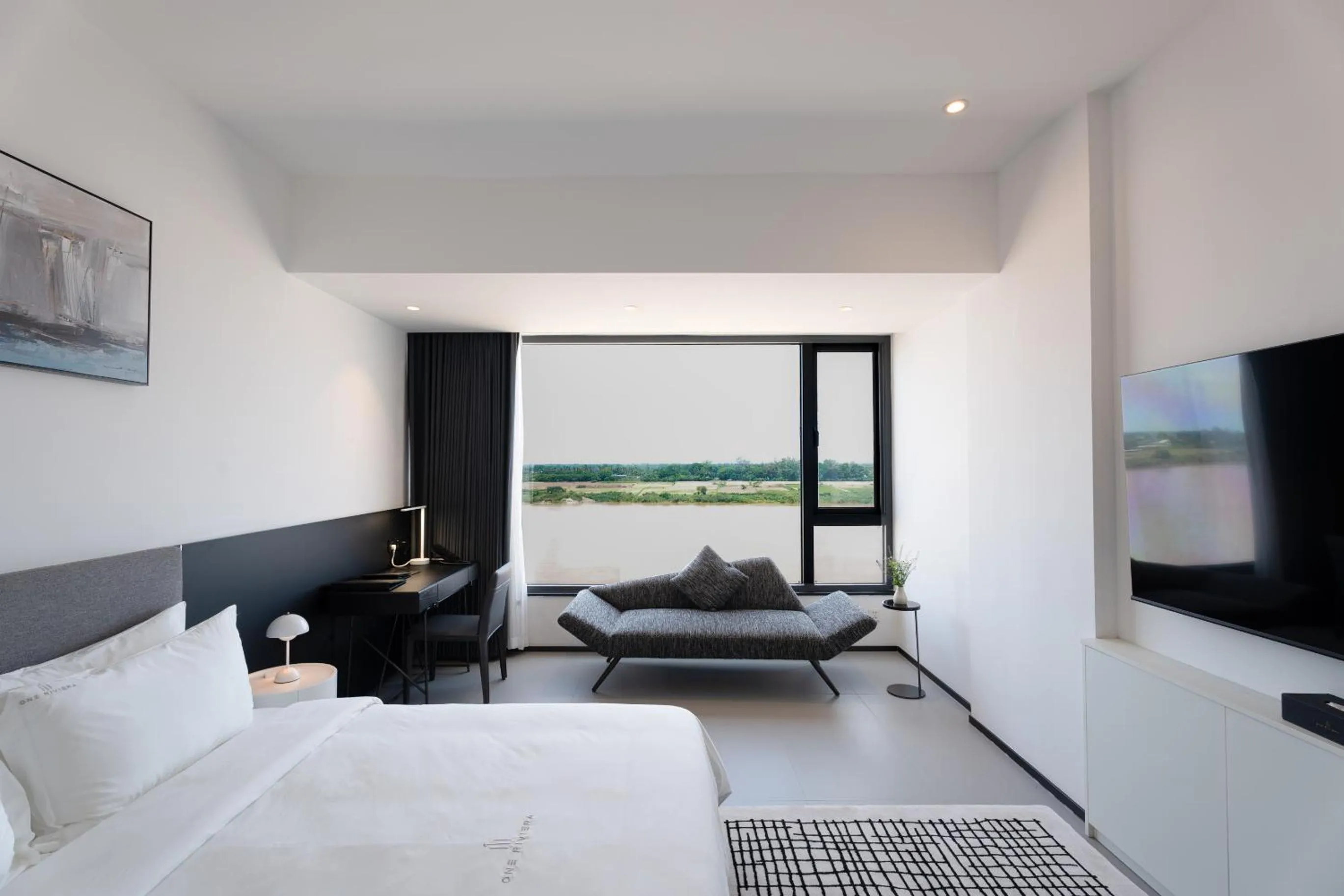 Bedroom, Bed in One Riviera Hotel and Residences