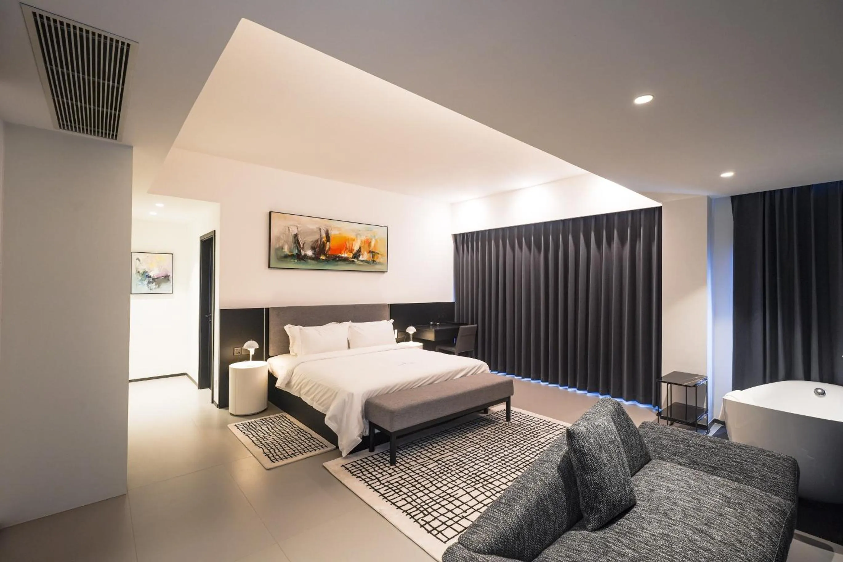 Bedroom, Bed in One Riviera Hotel and Residences