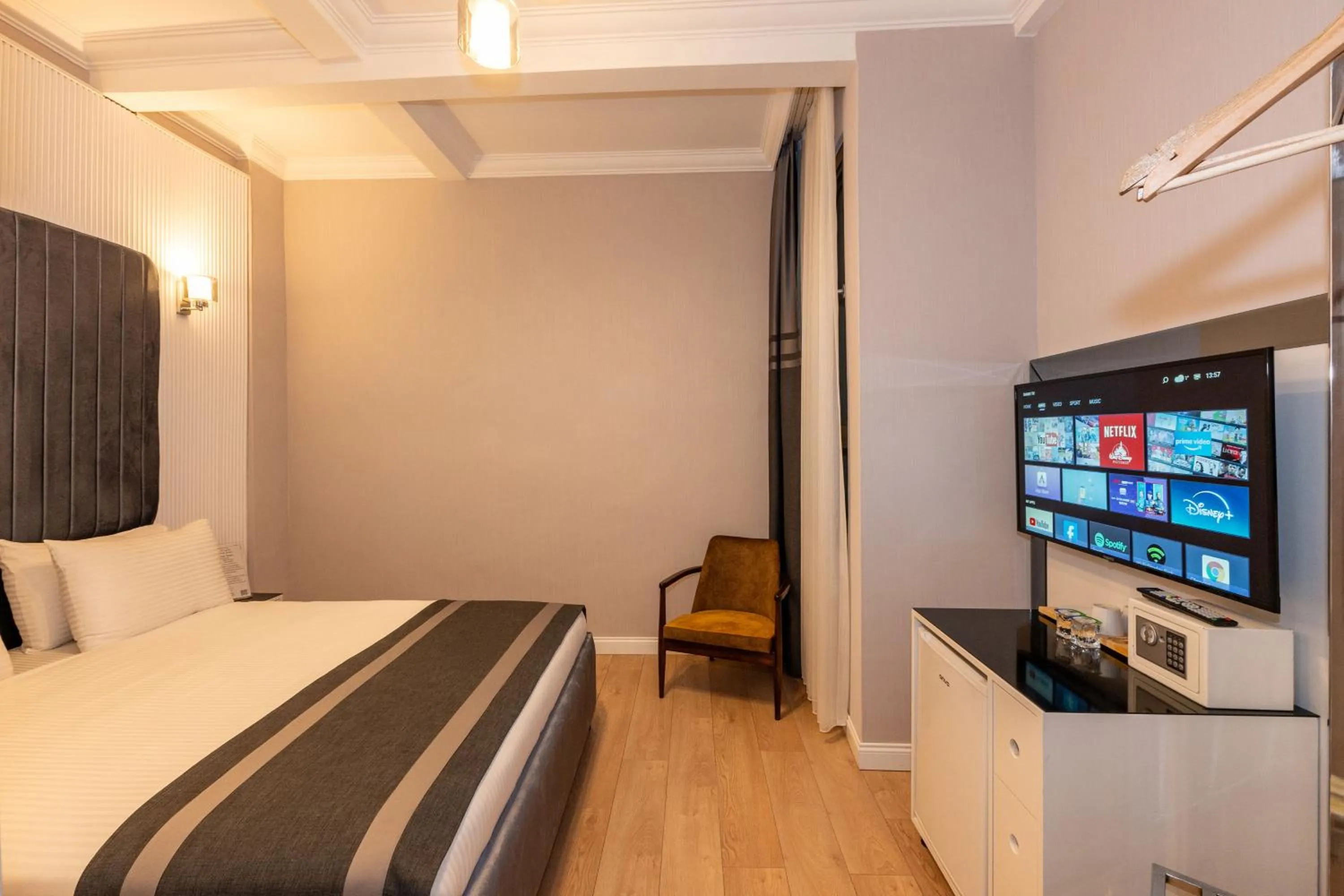 TV and multimedia, Bed in The Now Hotel