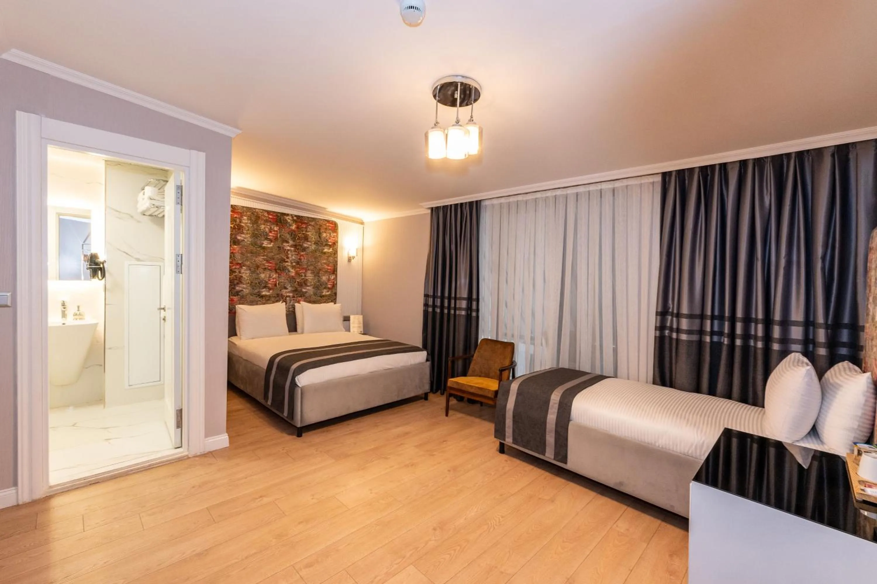 Bed in The Now Hotel