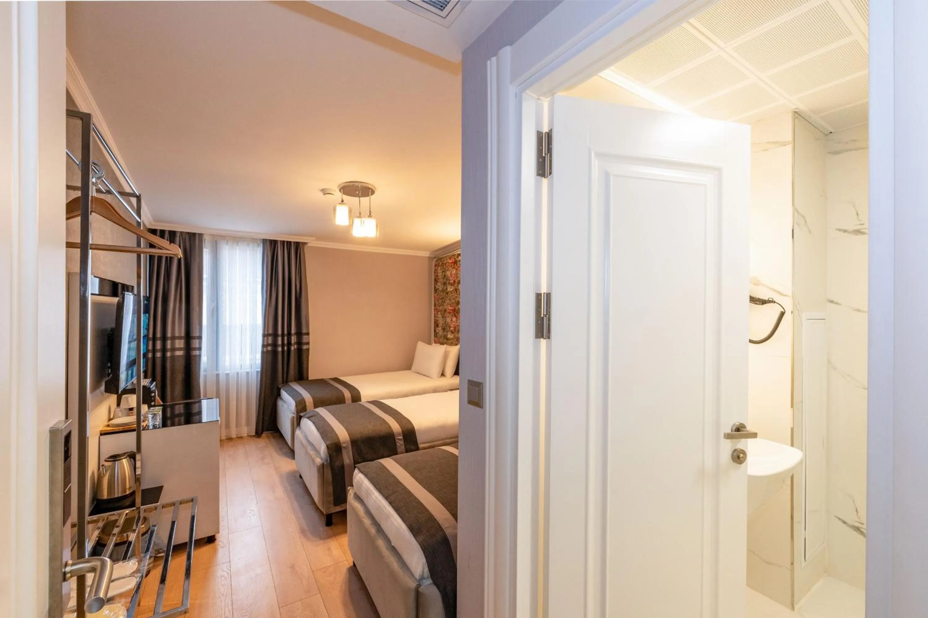 Photo of the whole room, Bed in The Now Hotel