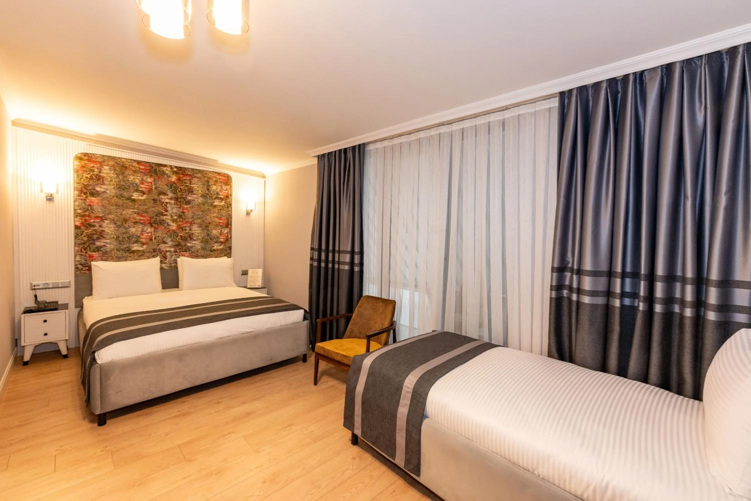 Bed in The Now Hotel