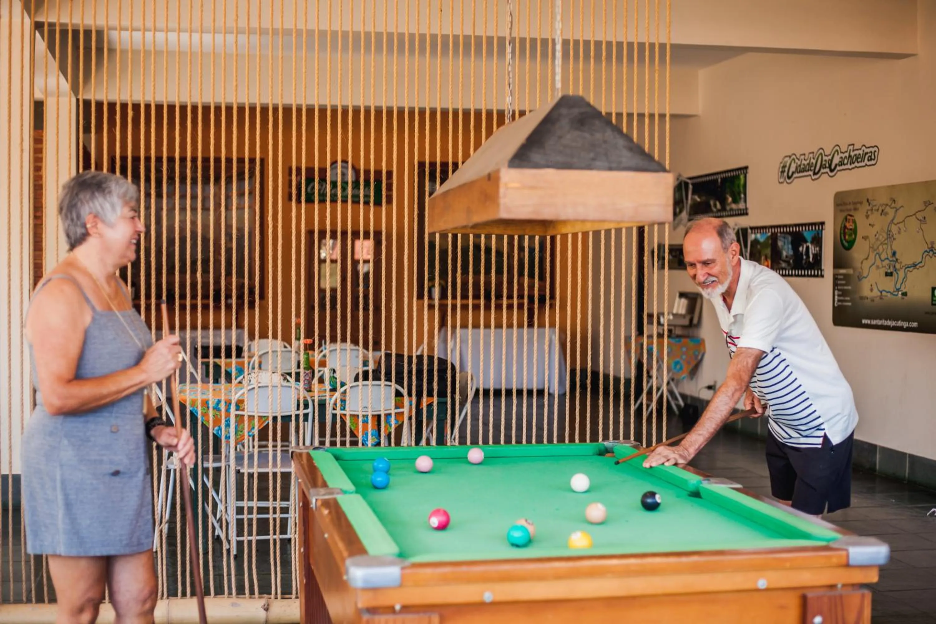 Game Room in Pousada O Meu Canto