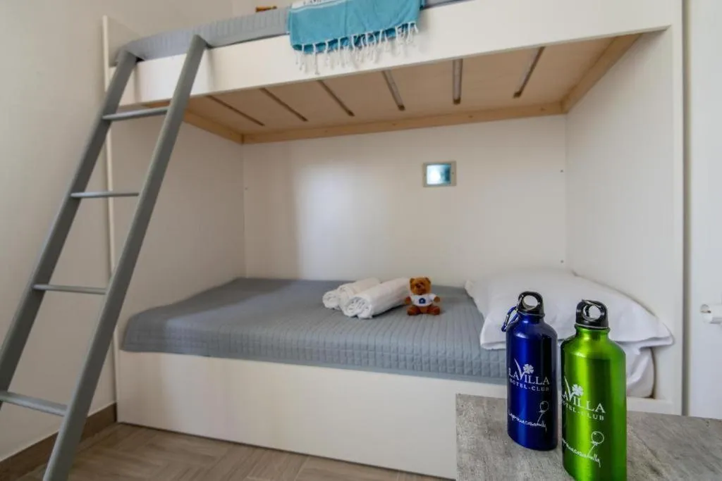 Bedroom, Bed in Hotel Club La Villa