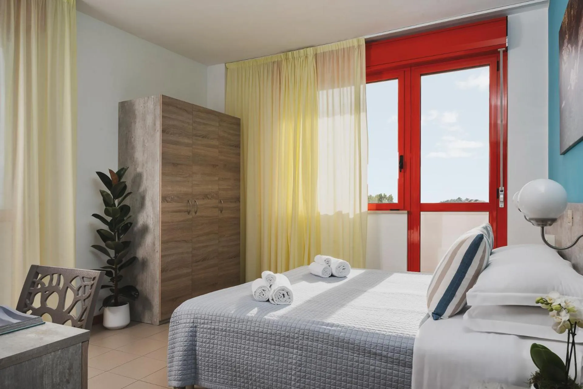 Bed in Hotel Club La Villa