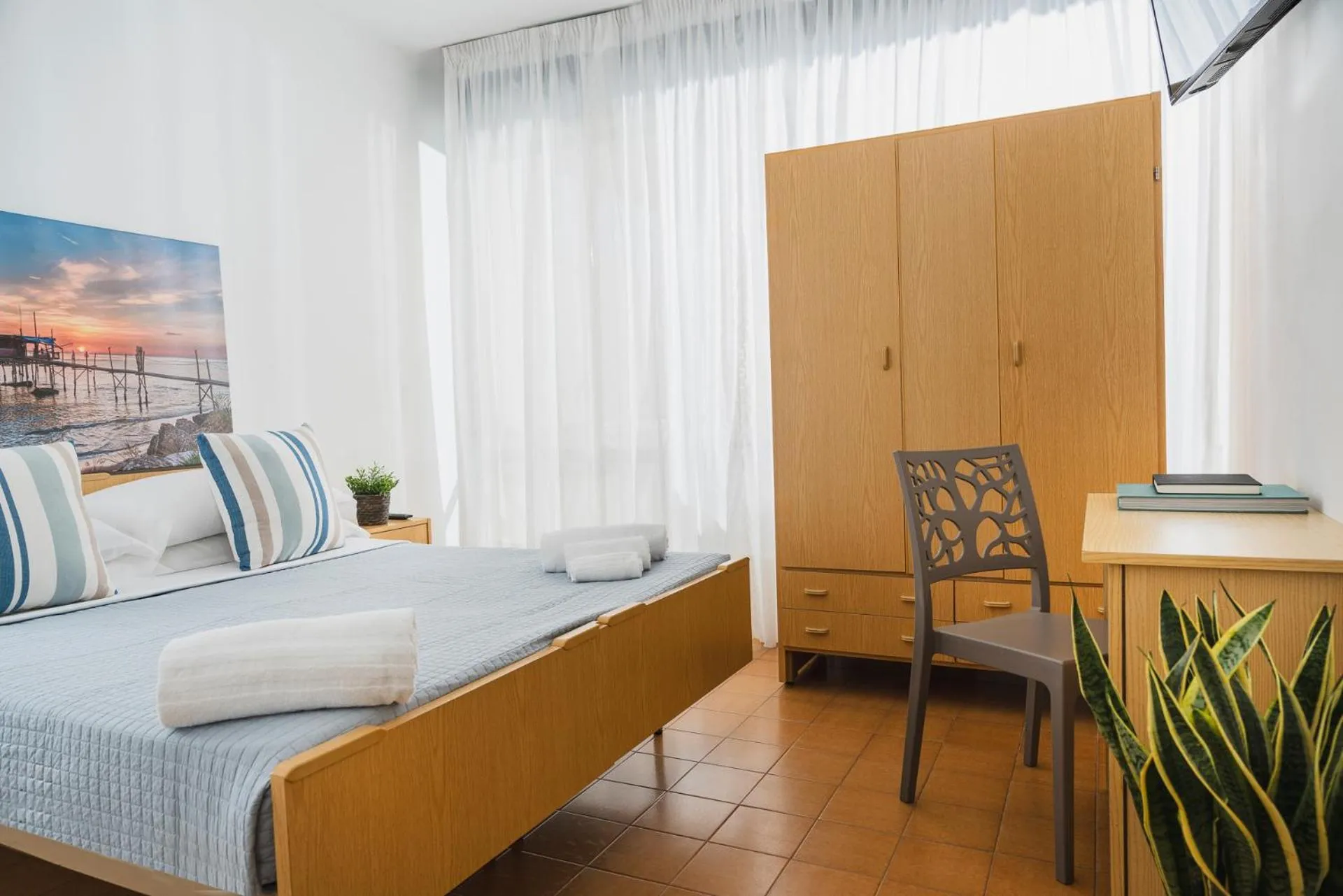 Bed in Hotel Club La Villa