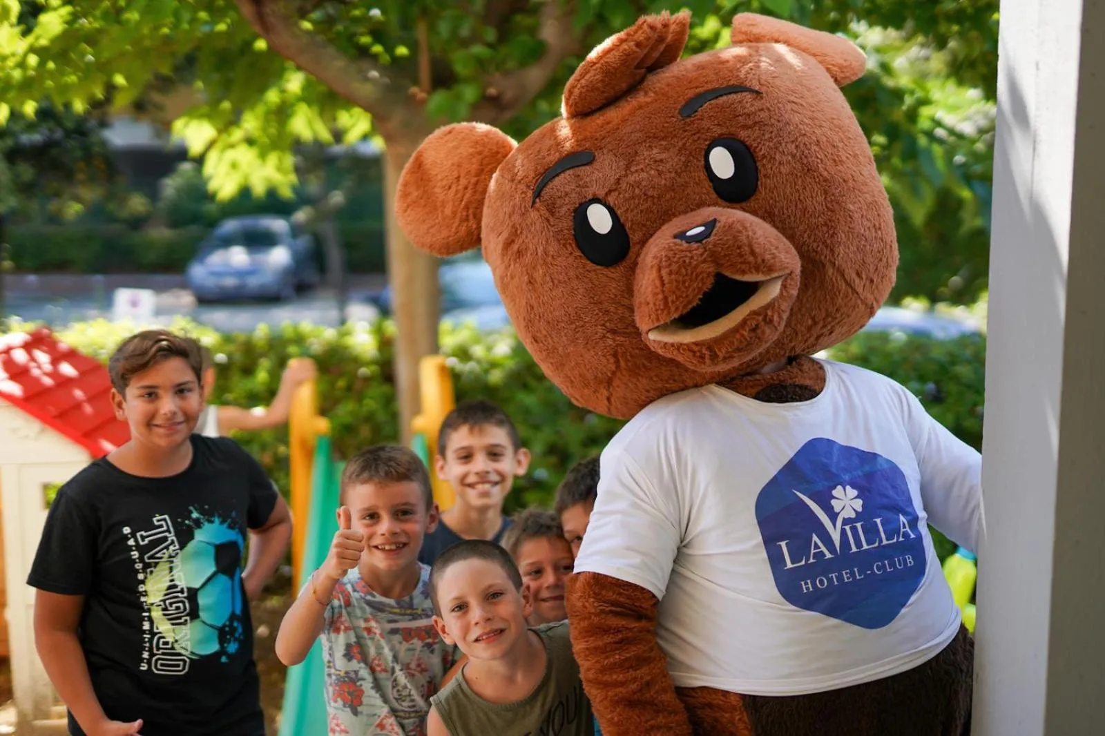 children in Hotel Club La Villa