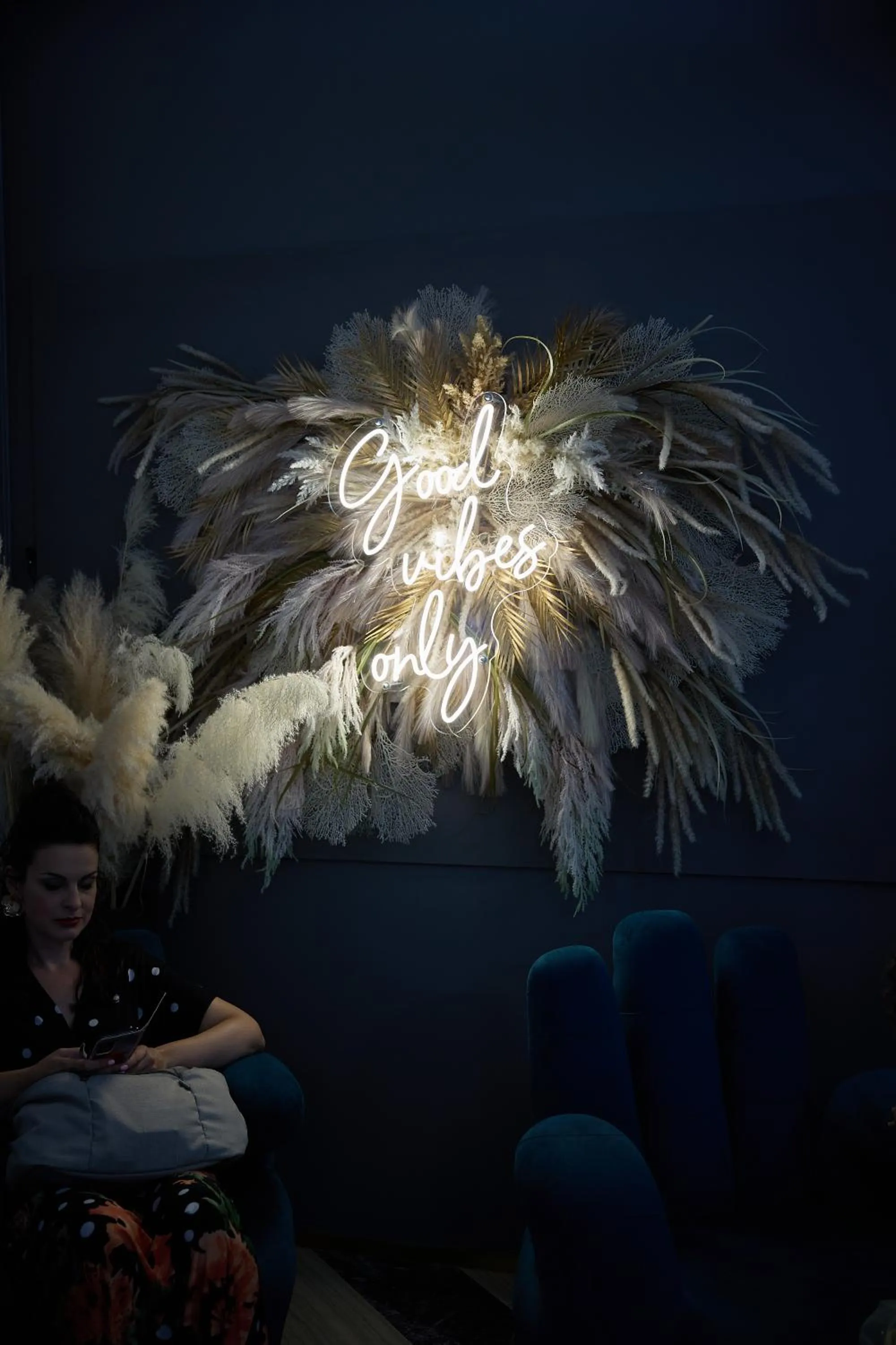 Seating area in Hotel Club La Villa