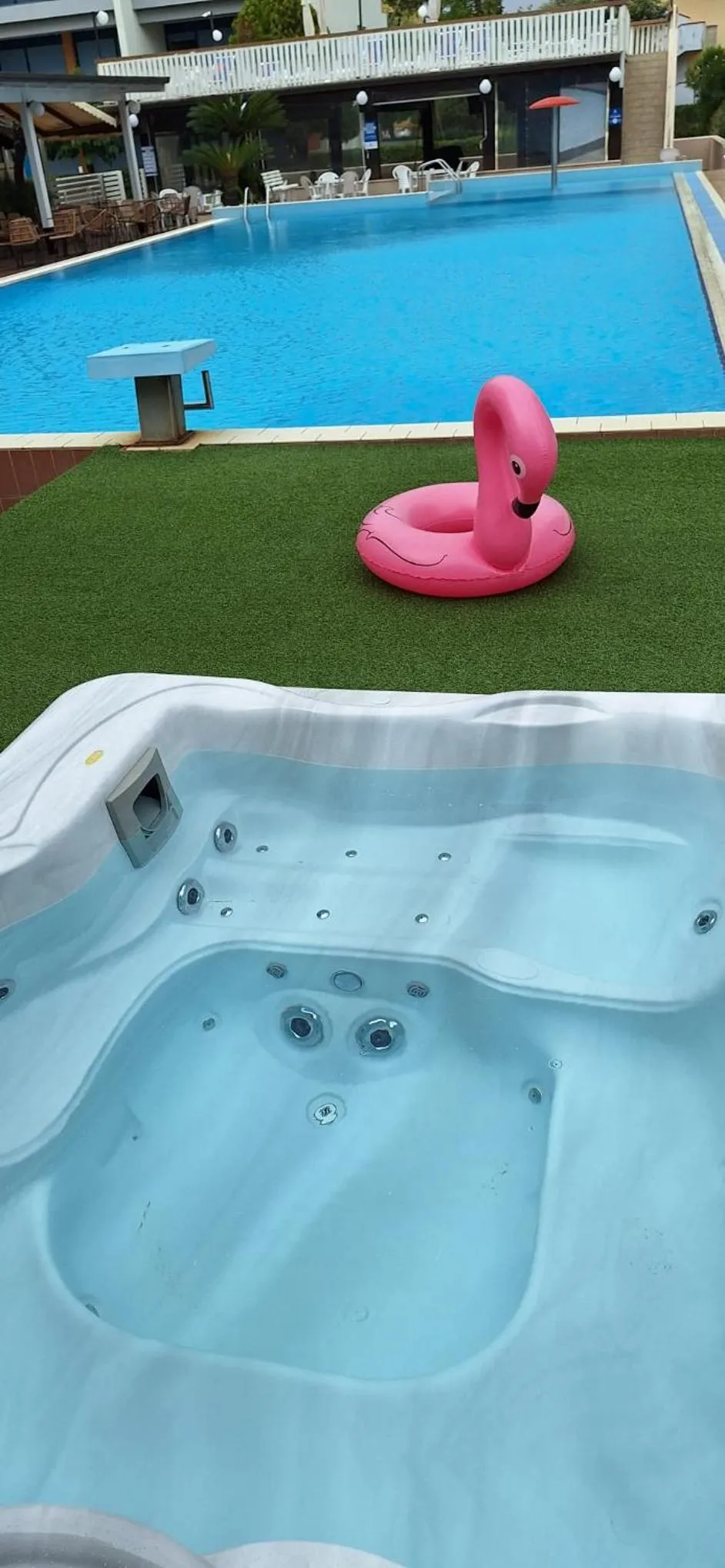 Hot Tub in Hotel Club La Villa