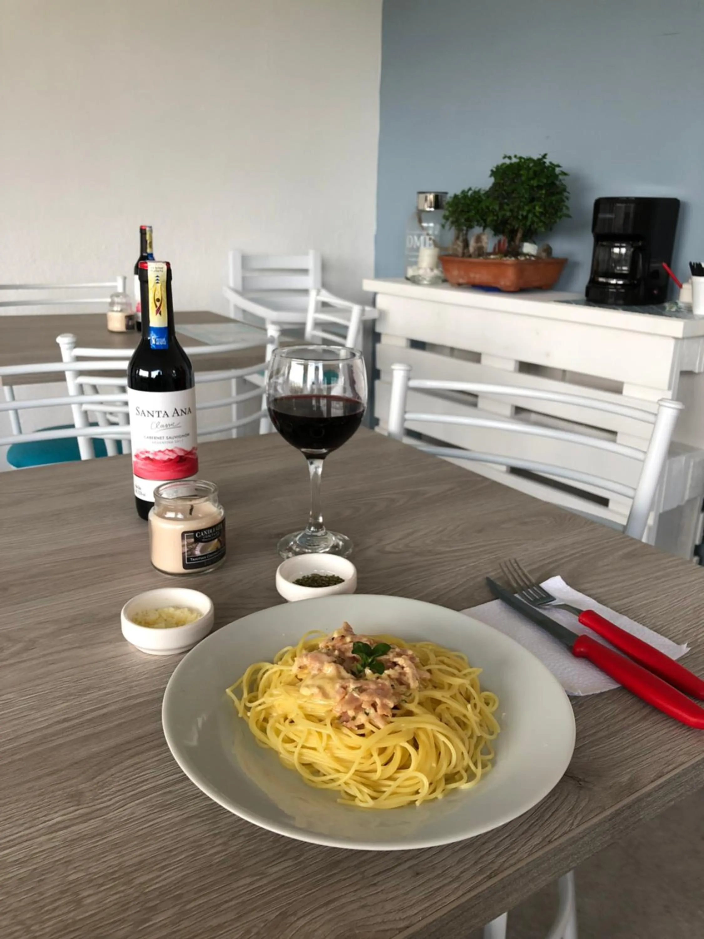 Food close-up in Springhills Quito Airport