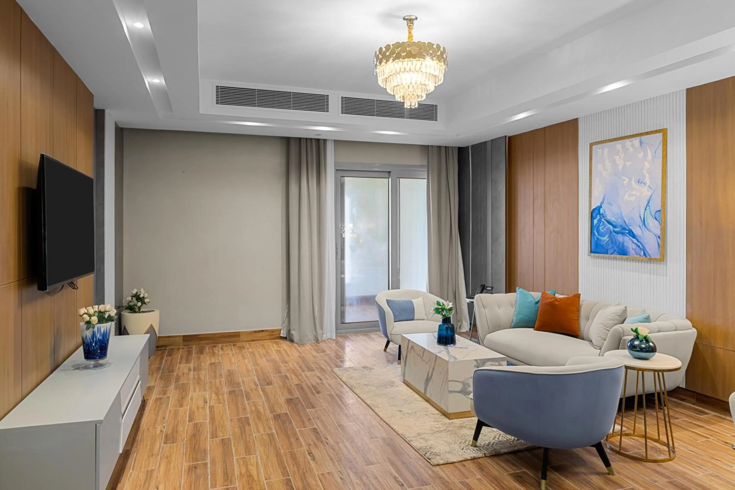 Seating area in Crystal Lotus Luxury Palace - By Pickalbatros