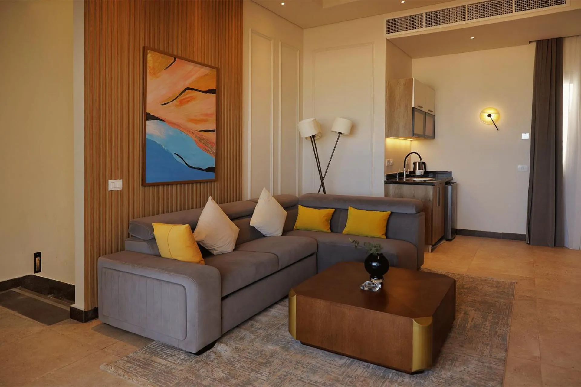 Seating area in Crystal Lotus Luxury Palace - By Pickalbatros