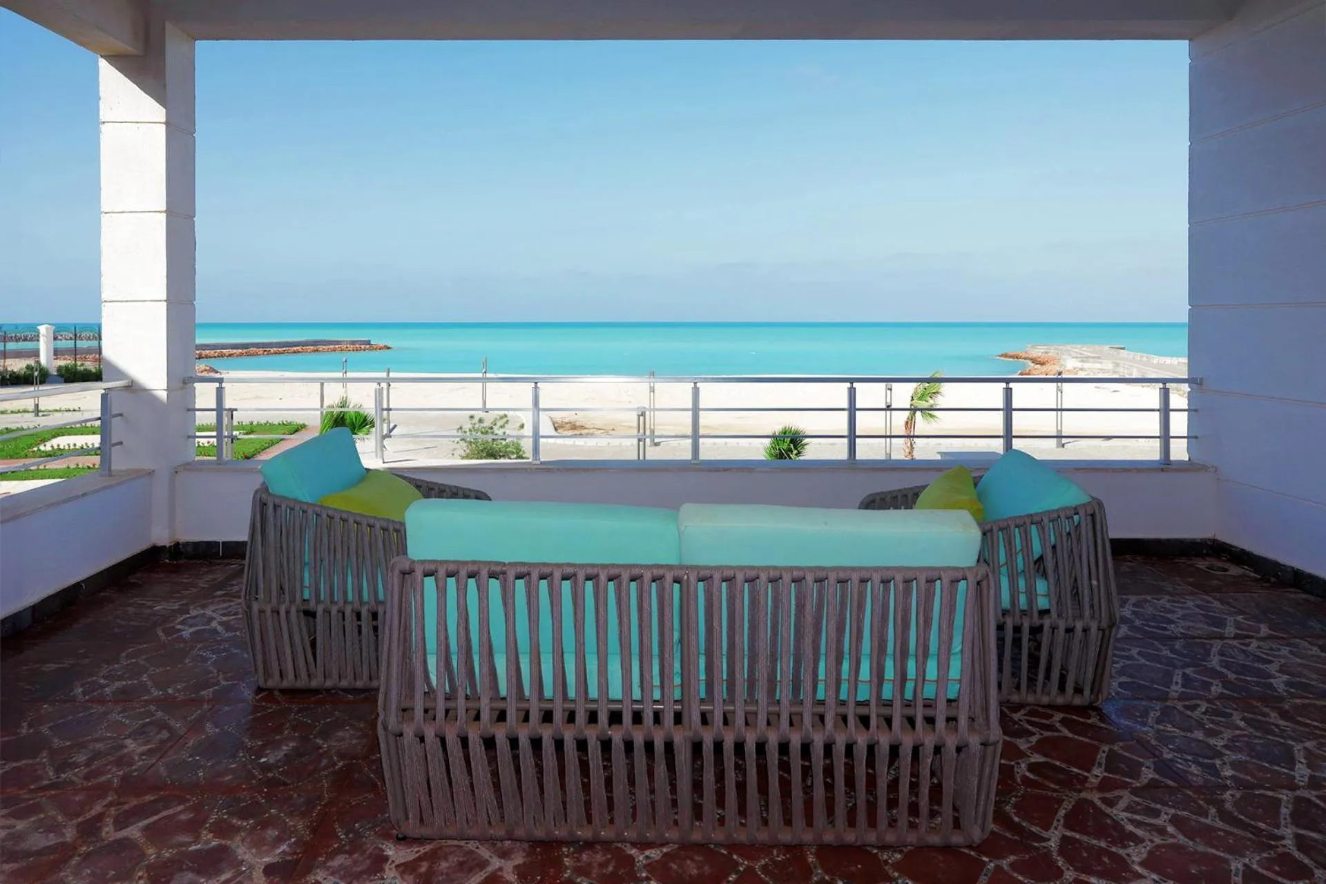 Balcony/Terrace in Crystal Lotus Luxury Palace - By Pickalbatros