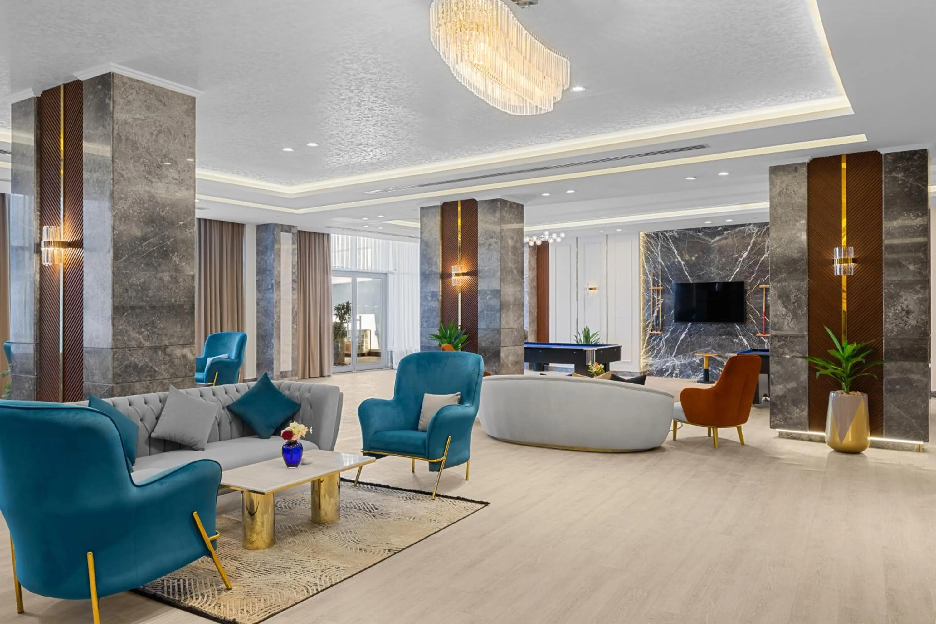 Seating area in Crystal Lotus Luxury Palace - By Pickalbatros