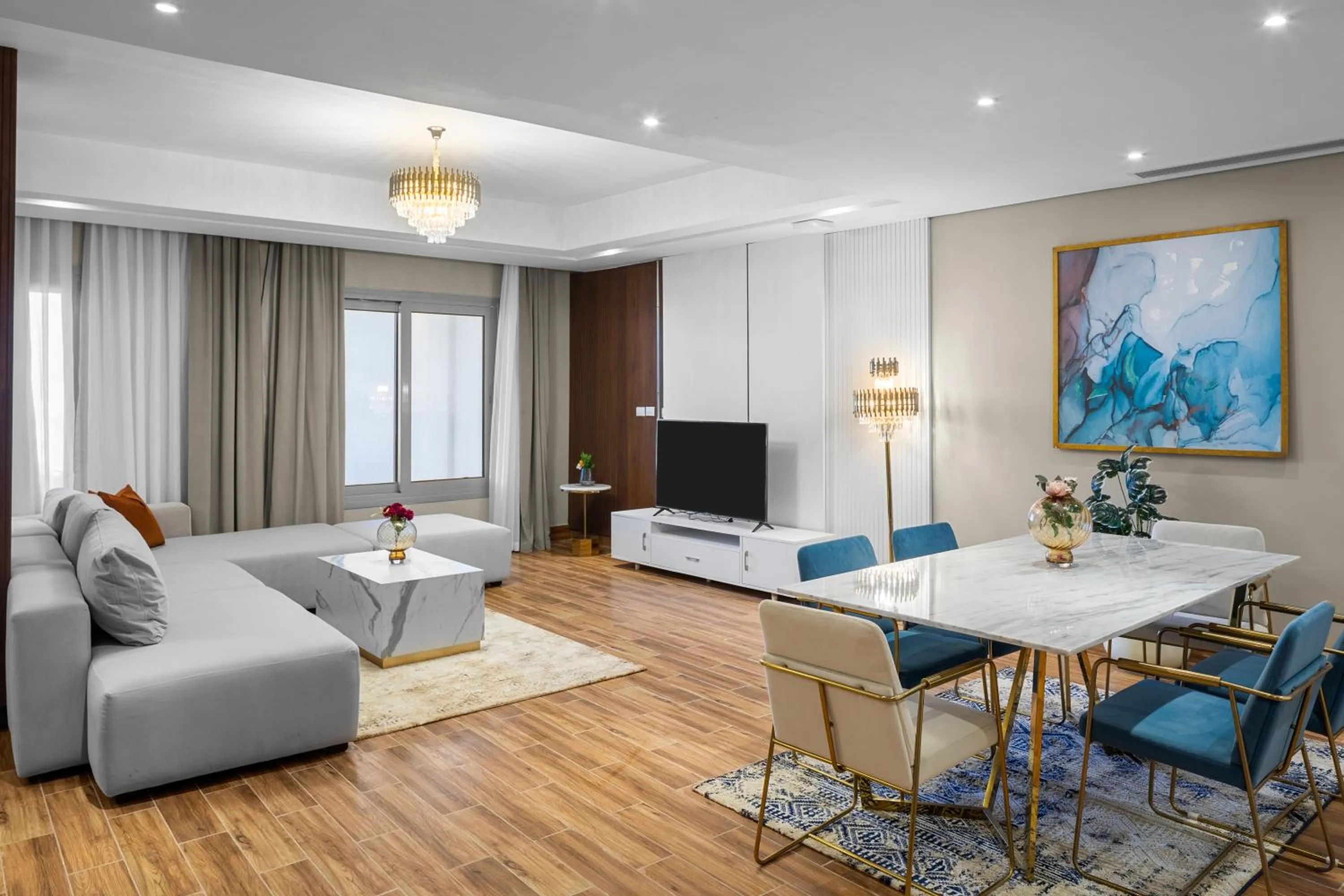 Seating area in Crystal Lotus Luxury Palace - By Pickalbatros